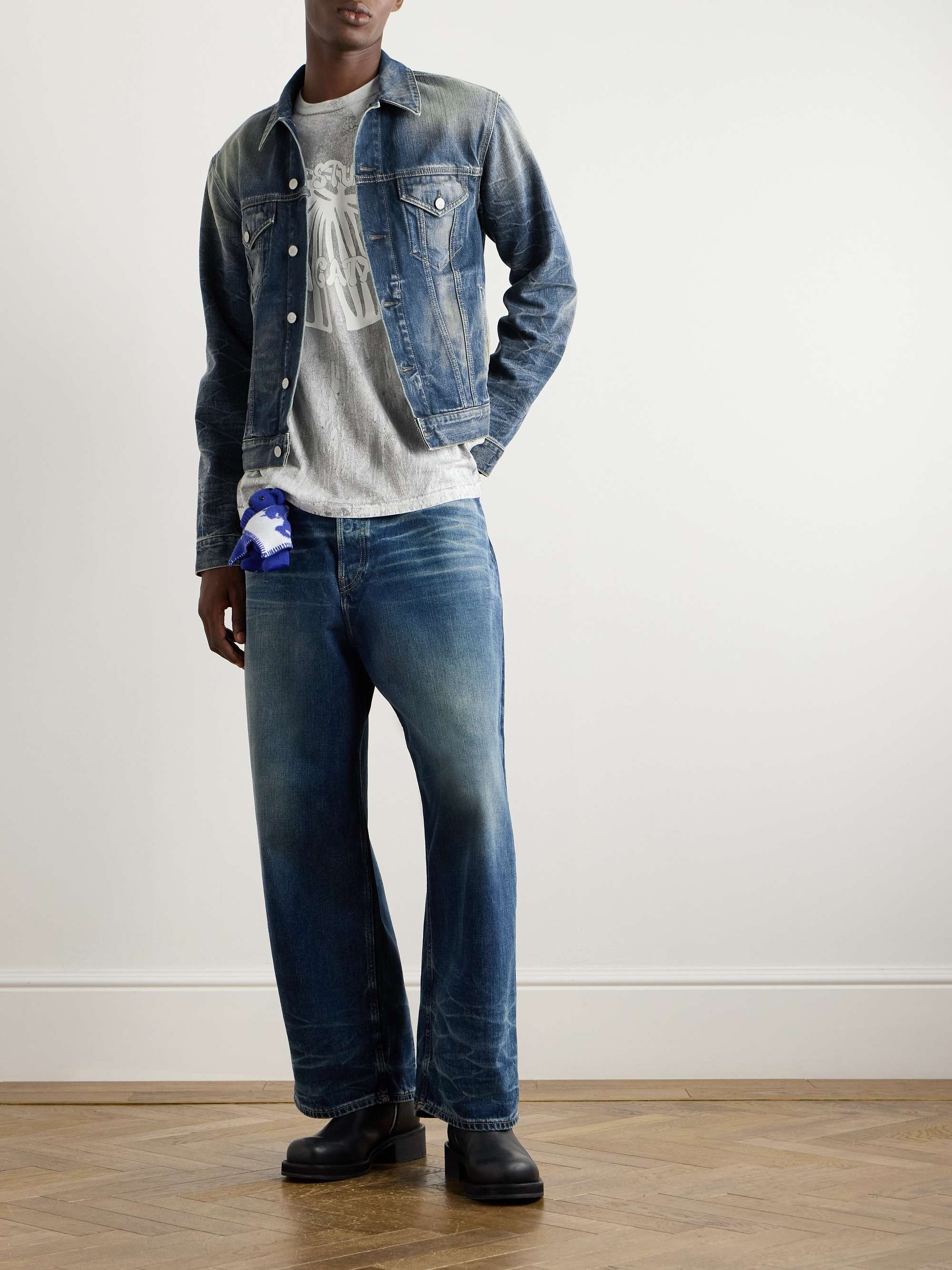 Rye Slim-Fit Denim Jacket view