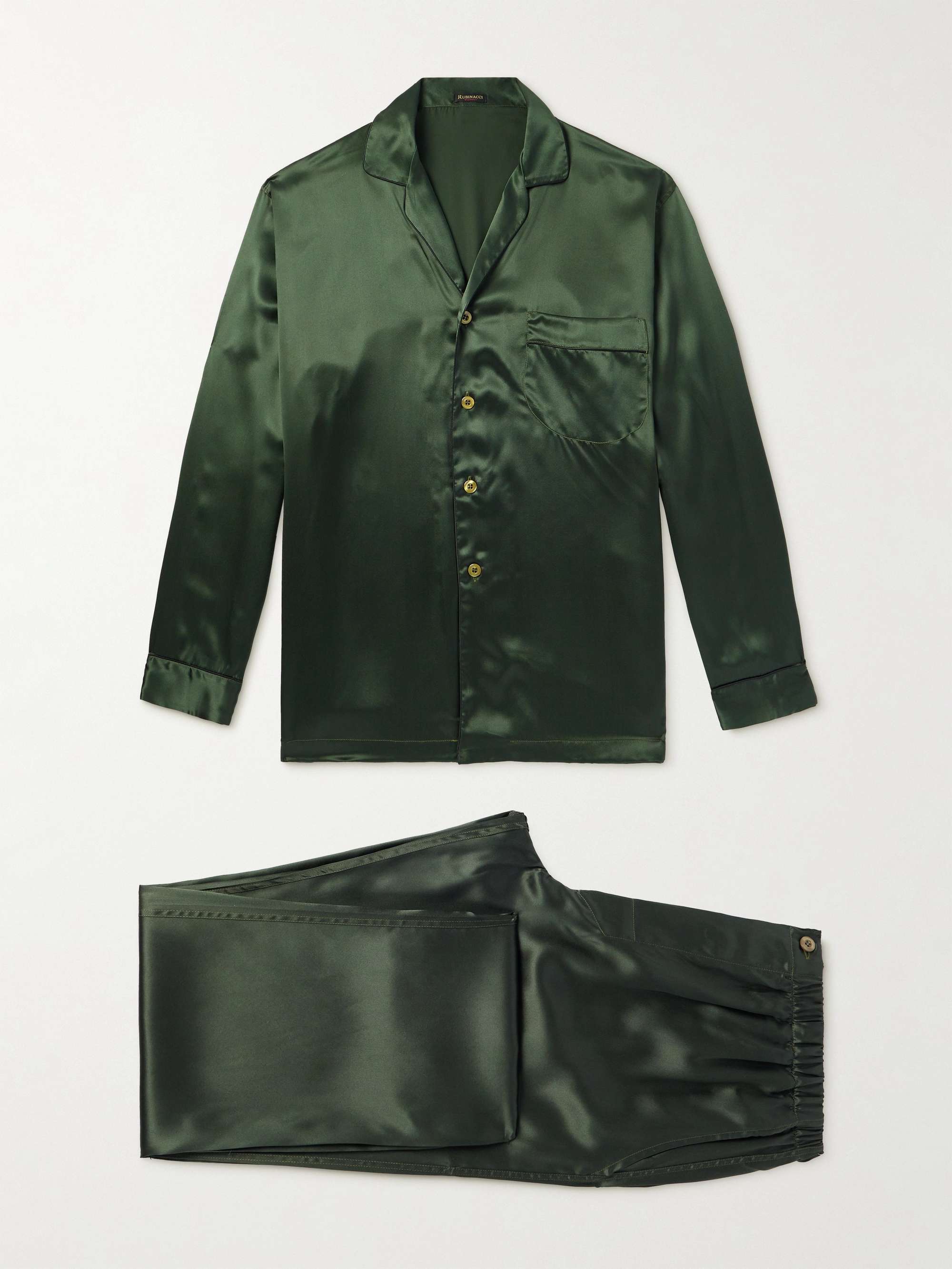 Silk-Satin Pyjama Set view