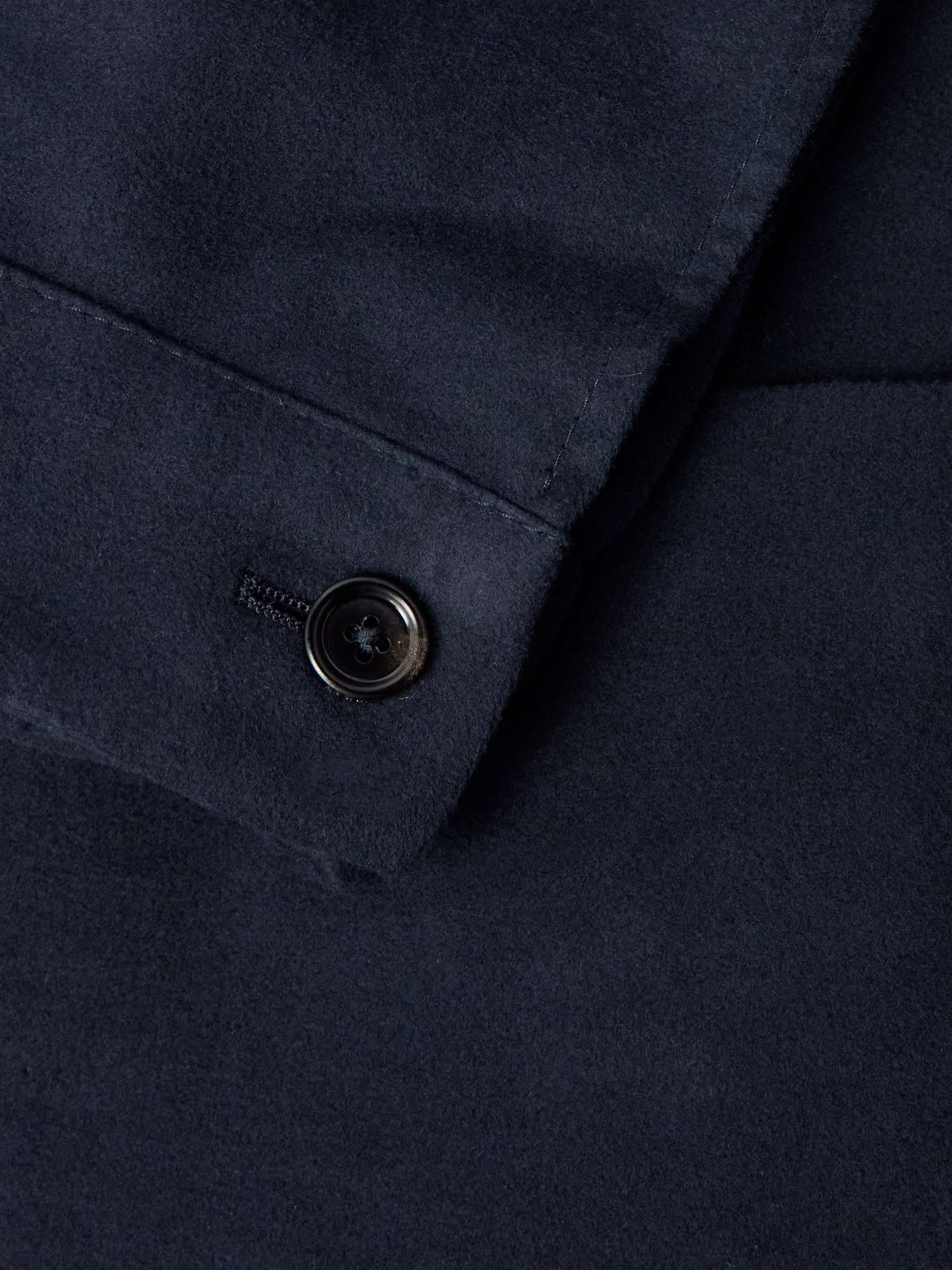 Cotton and Cashmere-Blend Moleskin Jacket view