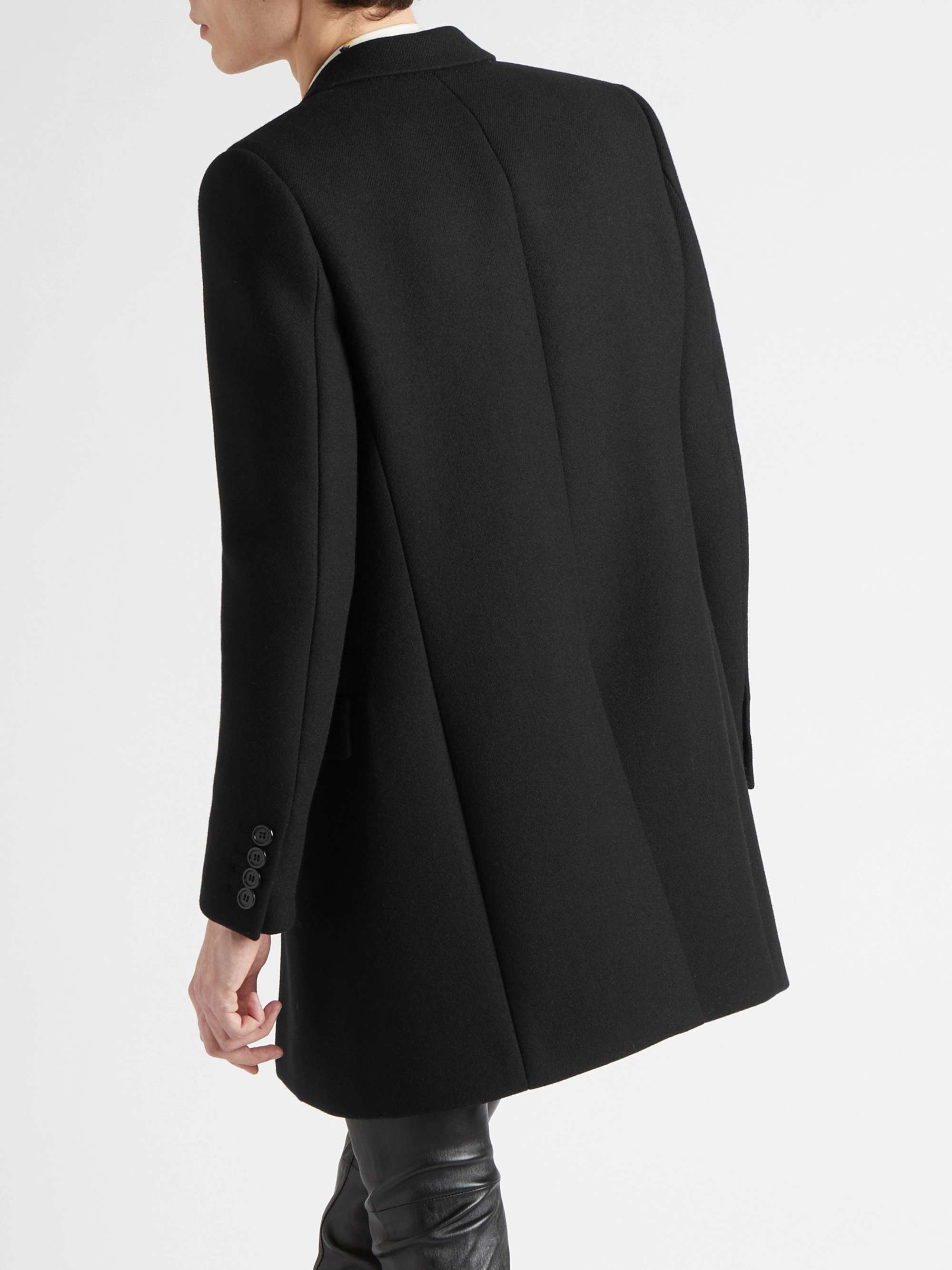 Slim-Fit Wool Coat view