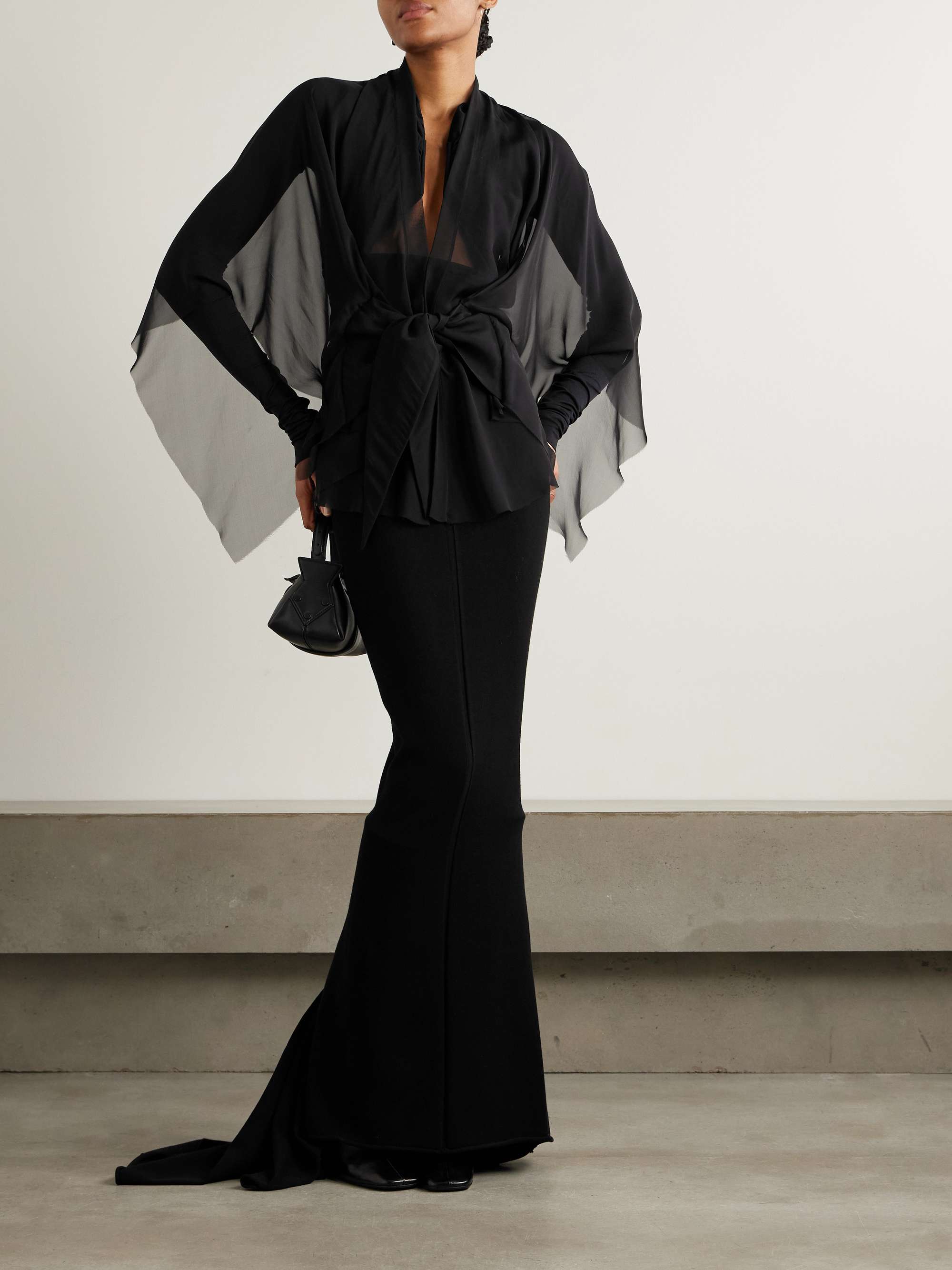 Dauphine jersey maxi skirt view