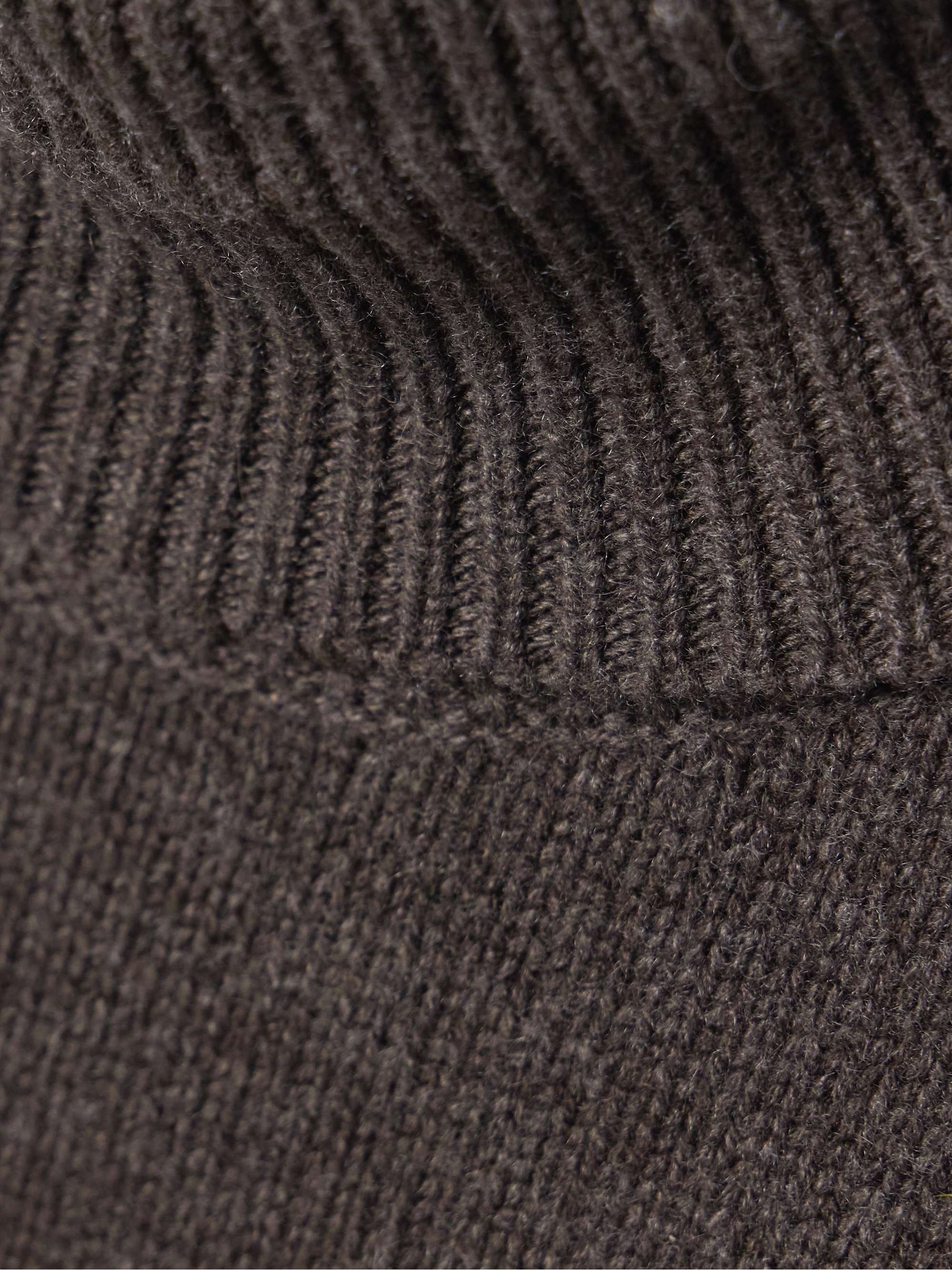 Hollyn cropped cashmere turtleneck sweater view