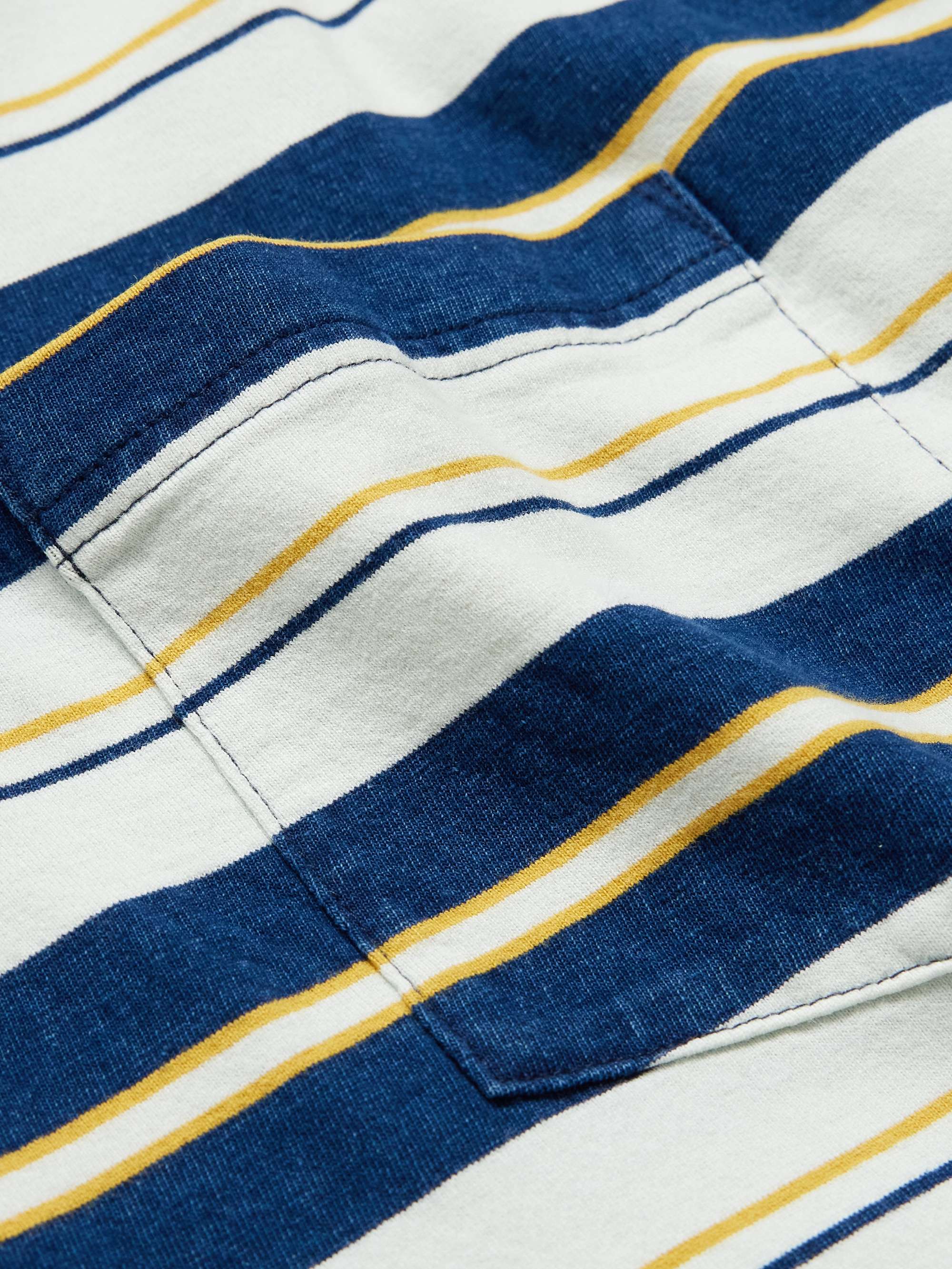 Striped Cotton-Jersey T-Shirt view