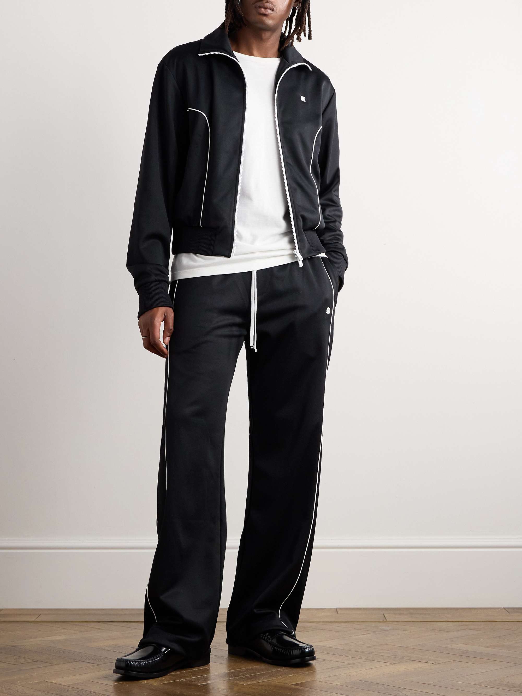 Slim-Fit Flared Jersey Sweatpants view