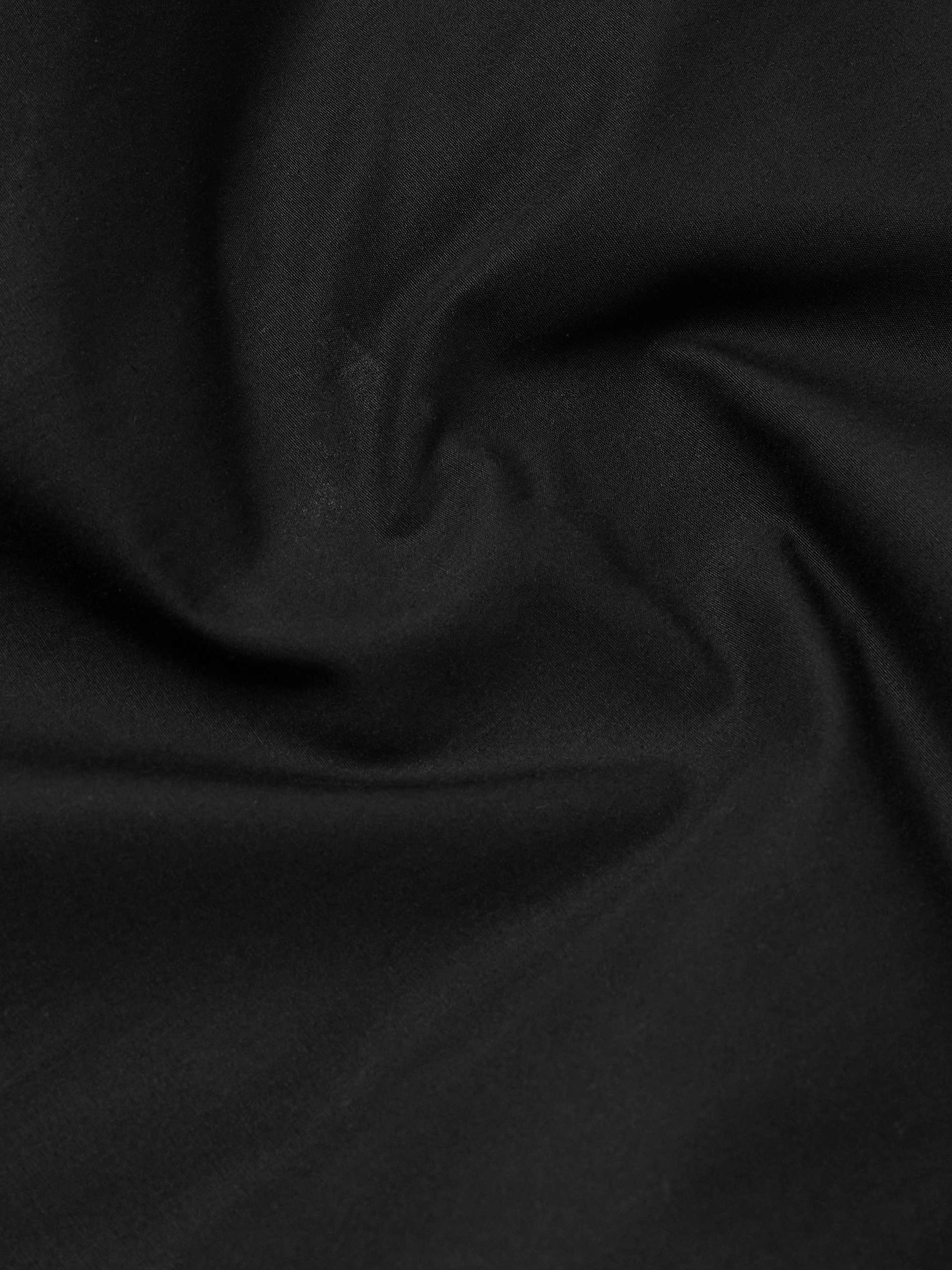 Organic Cotton-Twill Zip-Up Overshirt view