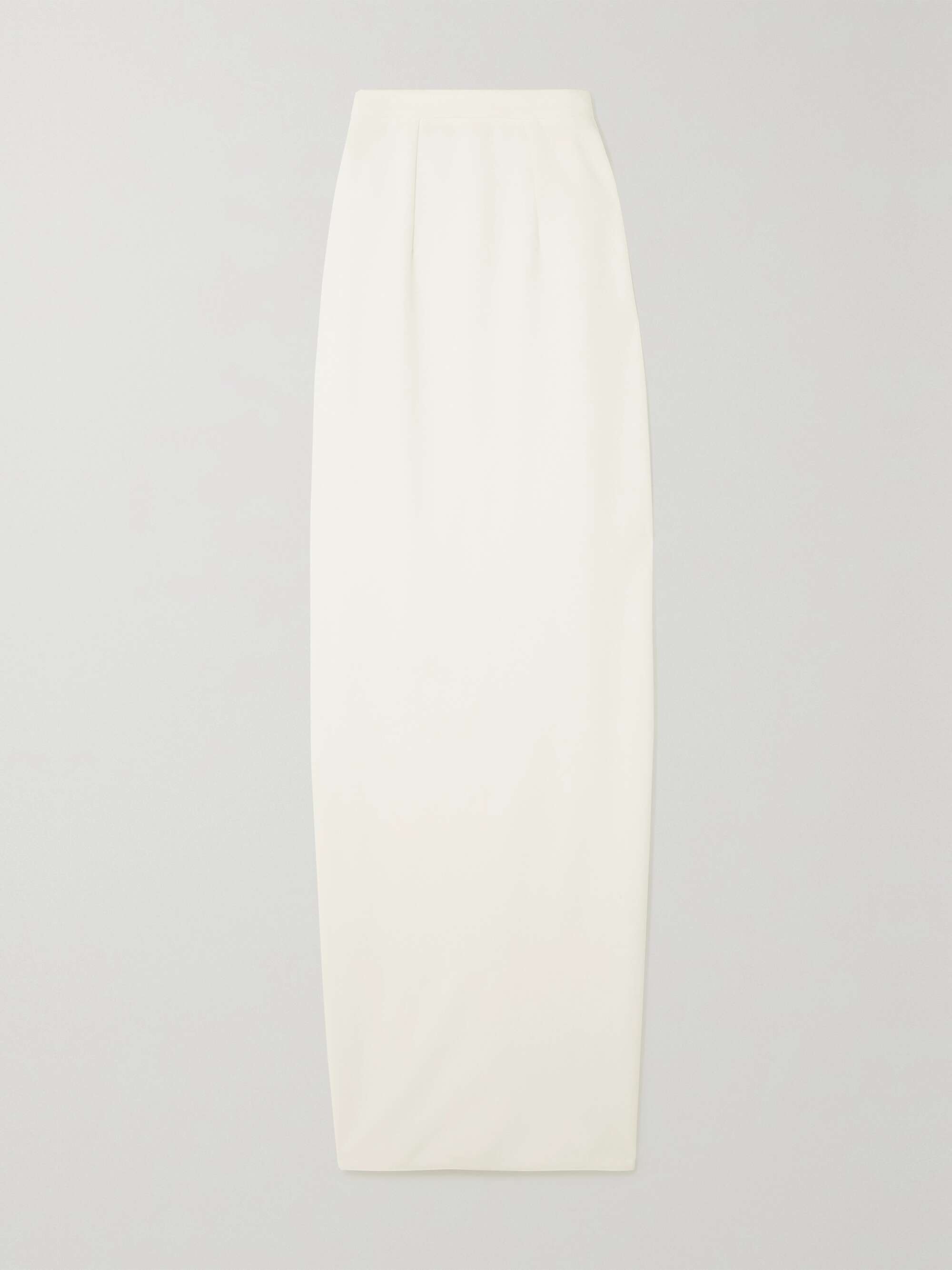 Stretch-crepe maxi skirt view