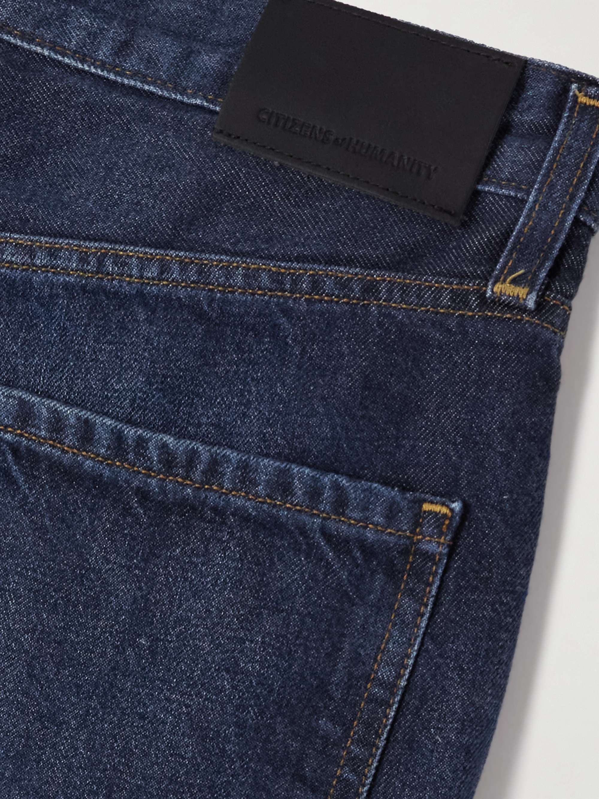 Paloma high-rise wide-leg stretch jeans view