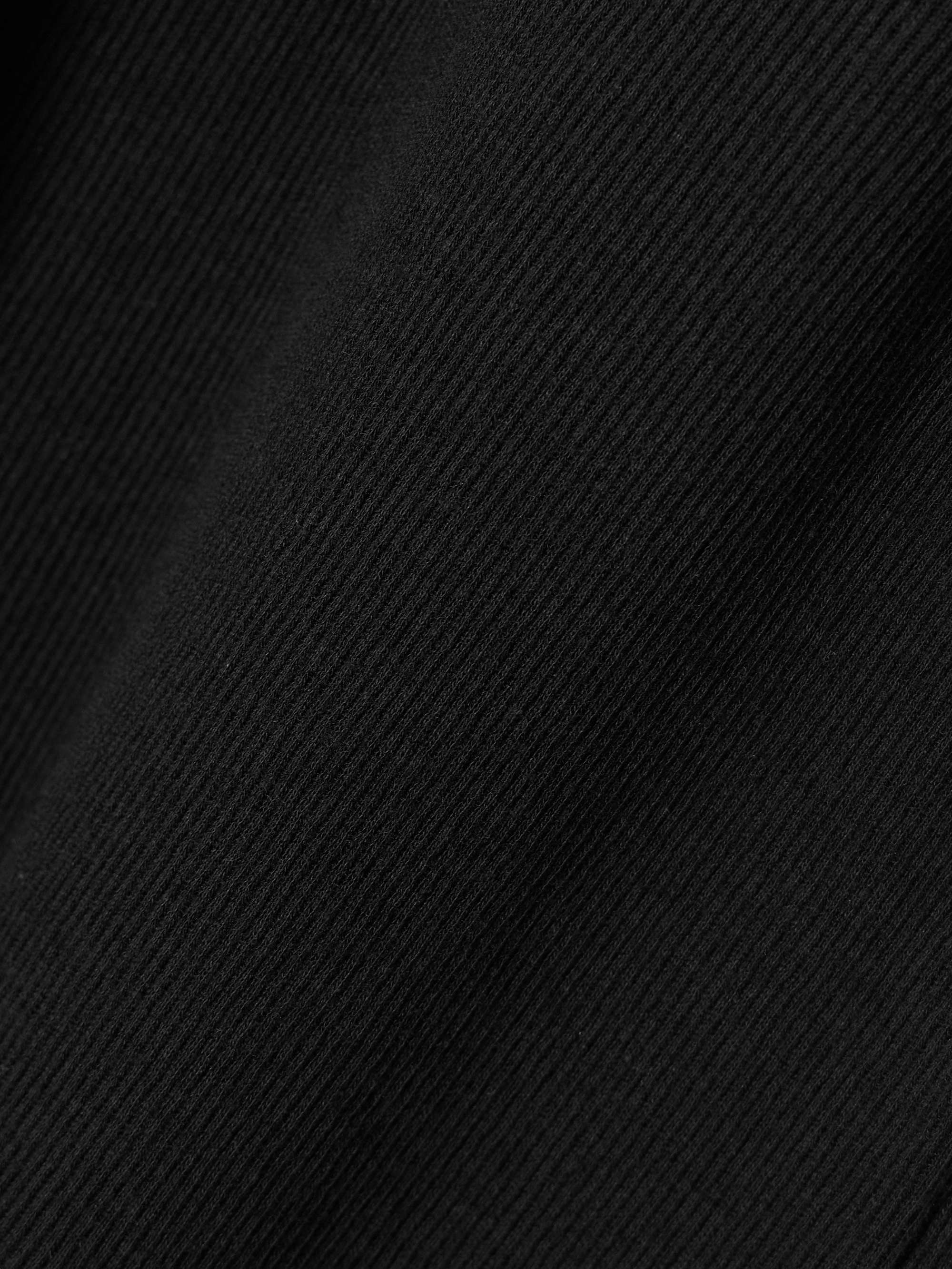 Cotton and cashmere-blend jersey T-shirt view
