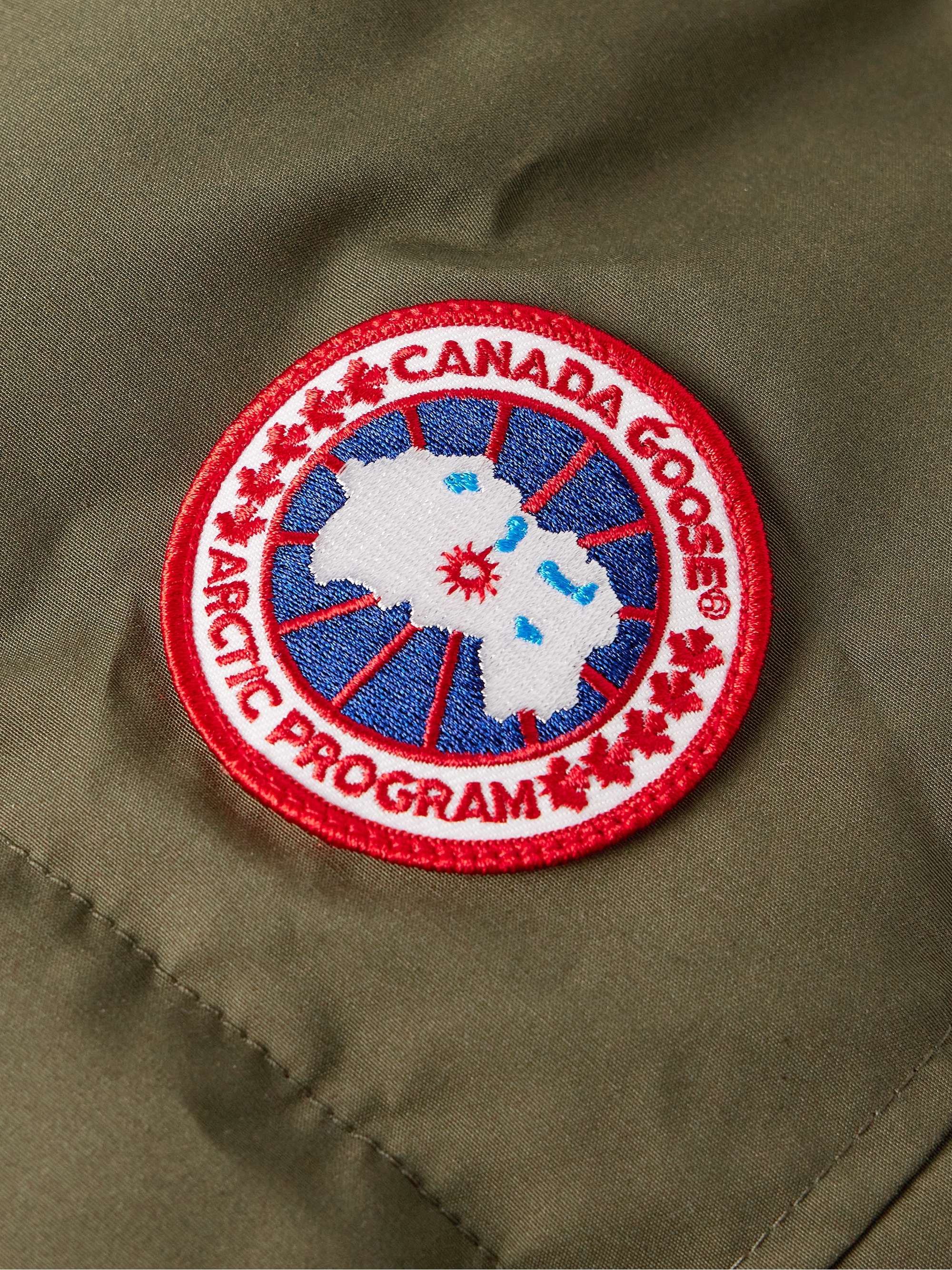 Macmillan Logo-Appliquéd Quilted Shell Hooded Down Parka view