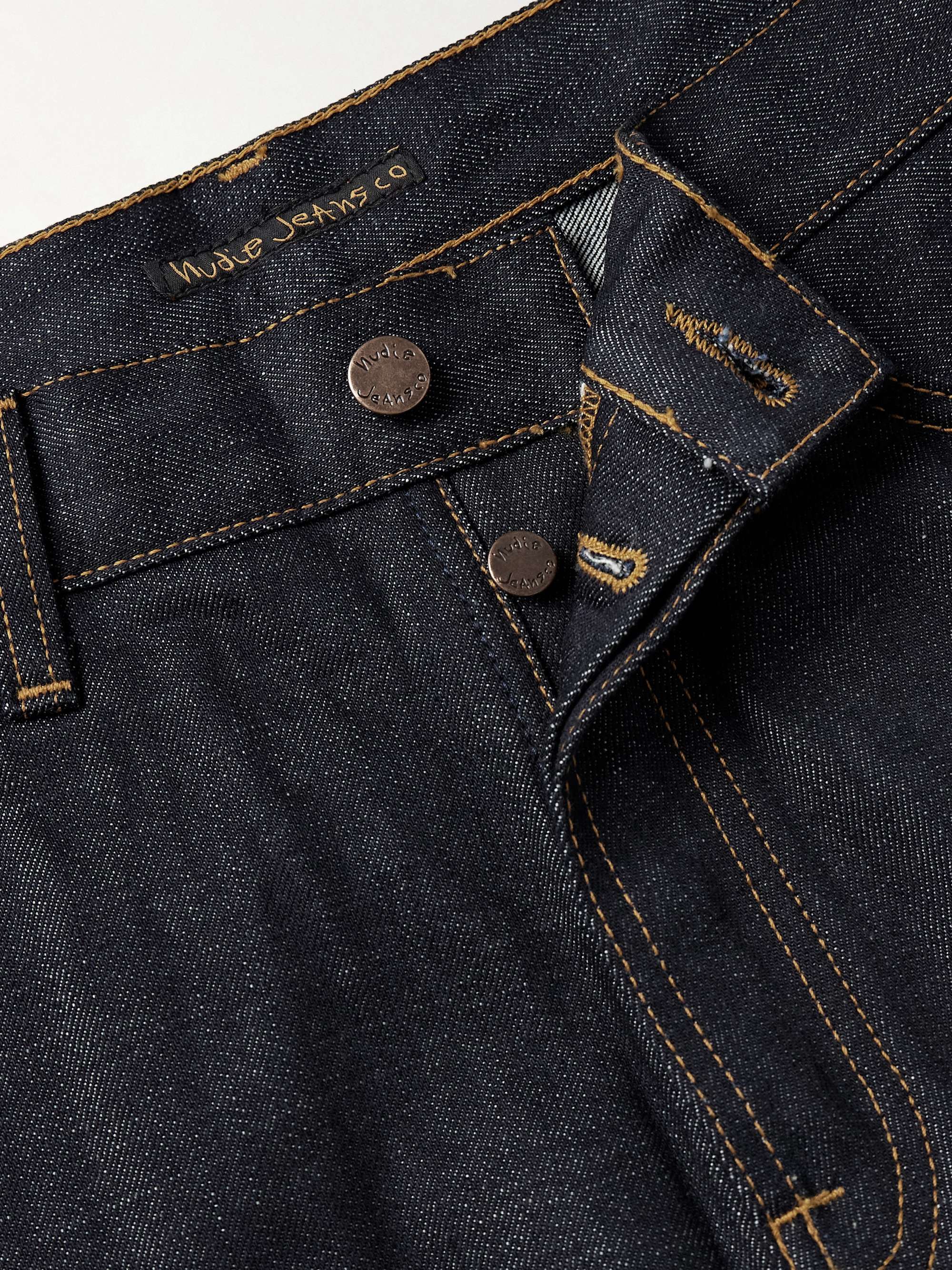 Zeb Wide-Leg Organic Denim Shorts view