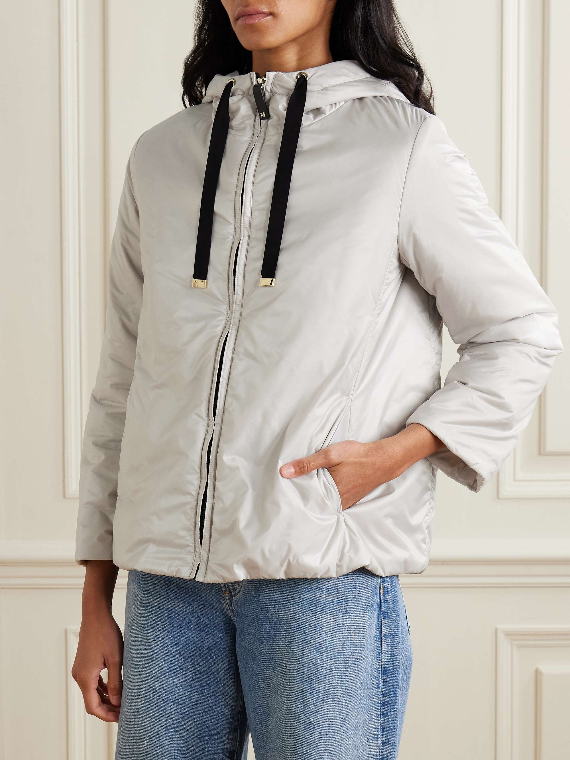 The Cube hooded padded shell jacket view