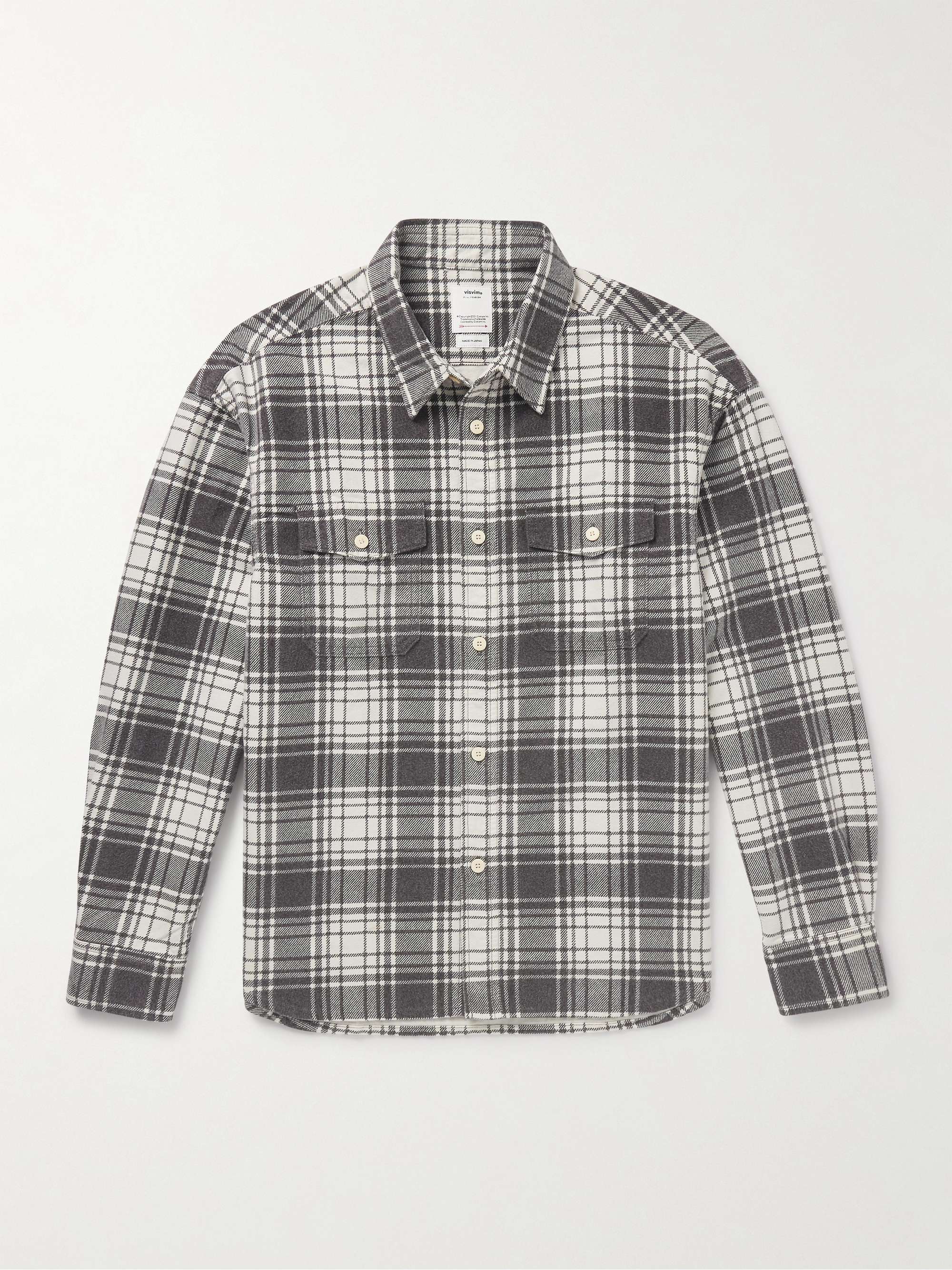 Pioneer Checked Brushed Cotton-Flannel Shirt view
