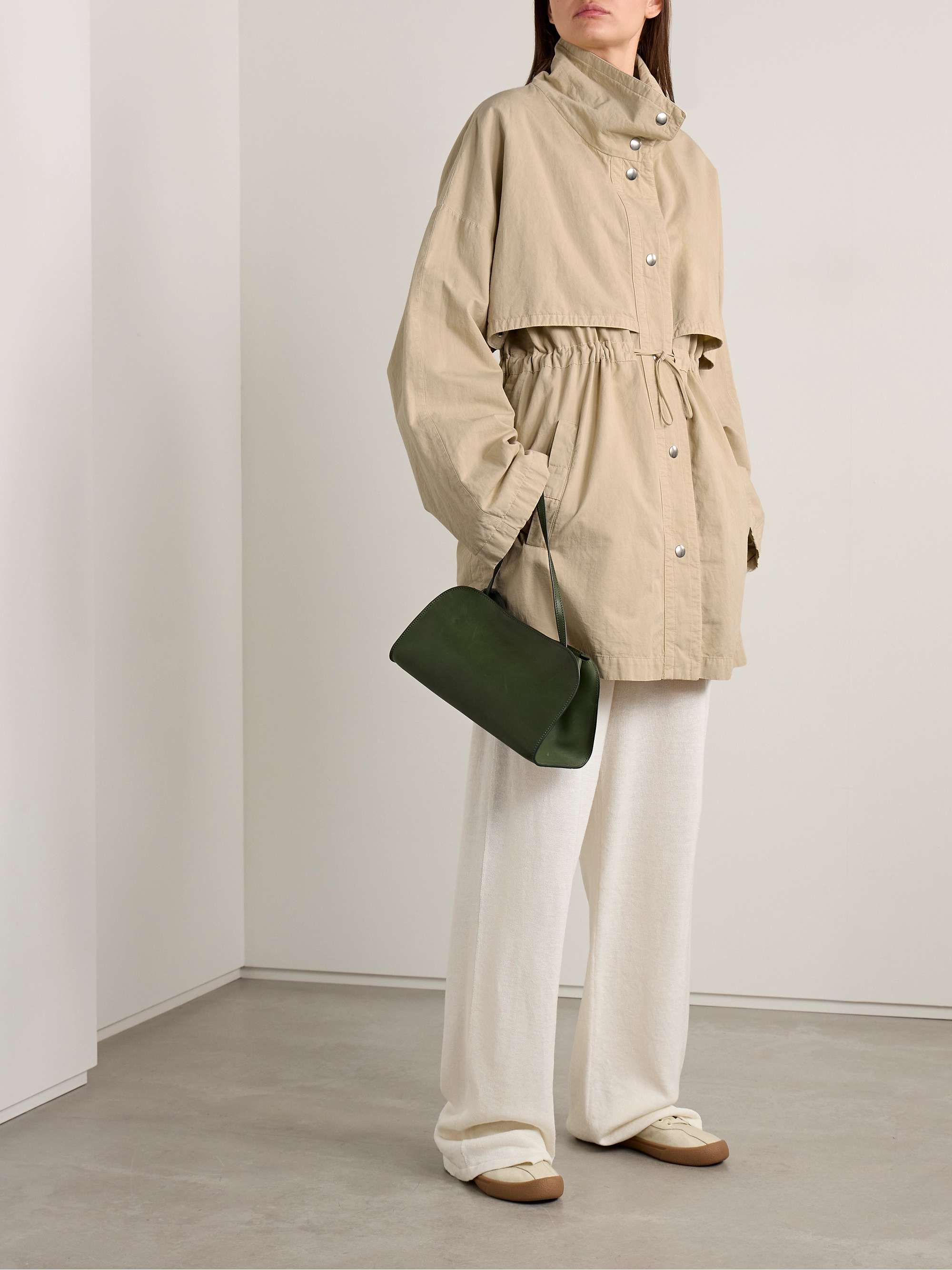 Herbie cotton and linen-blend jacket view
