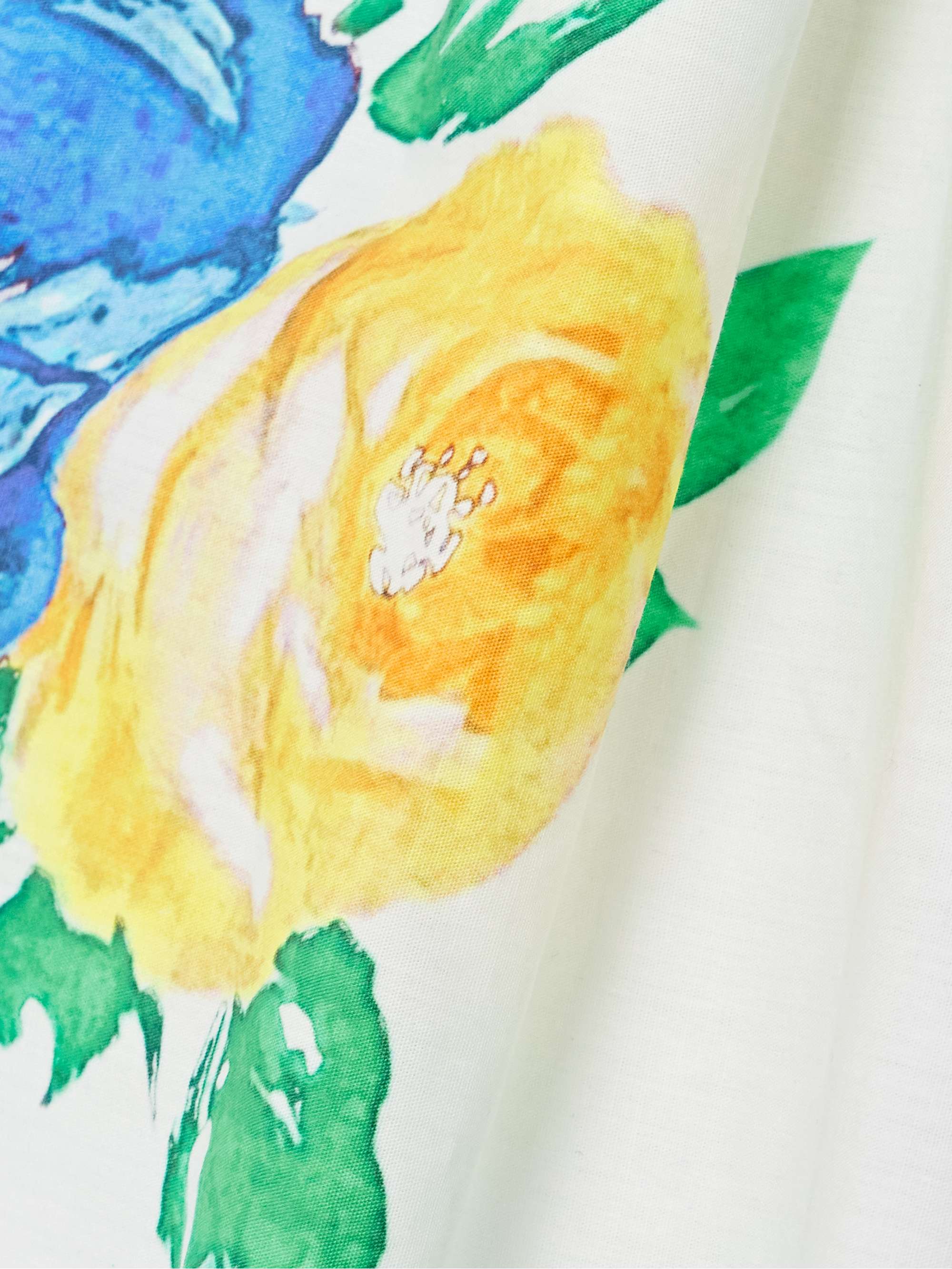 Desideria strapless floral-print cotton-voile midi dress view