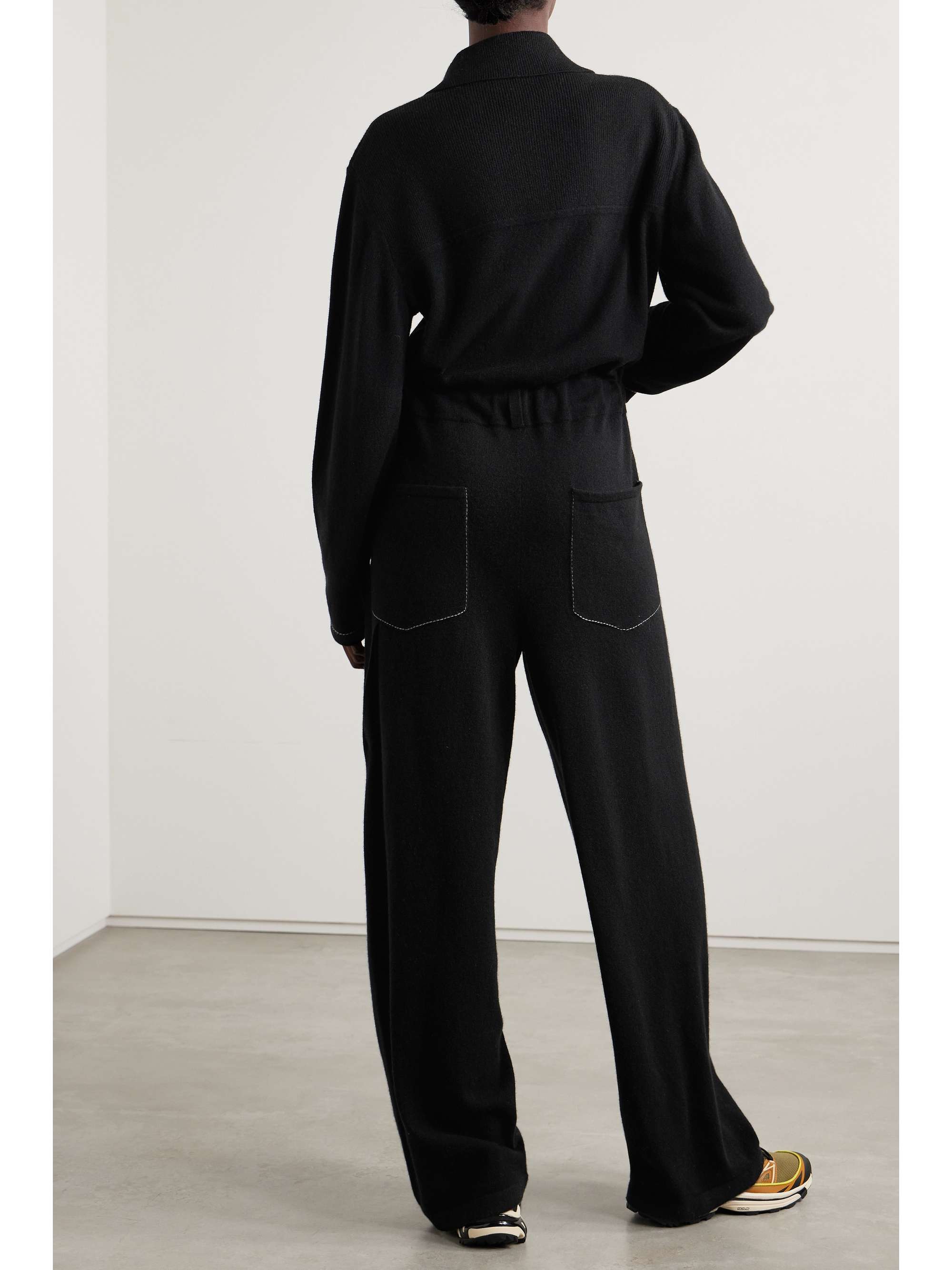Everywear cashmere jumpsuit view