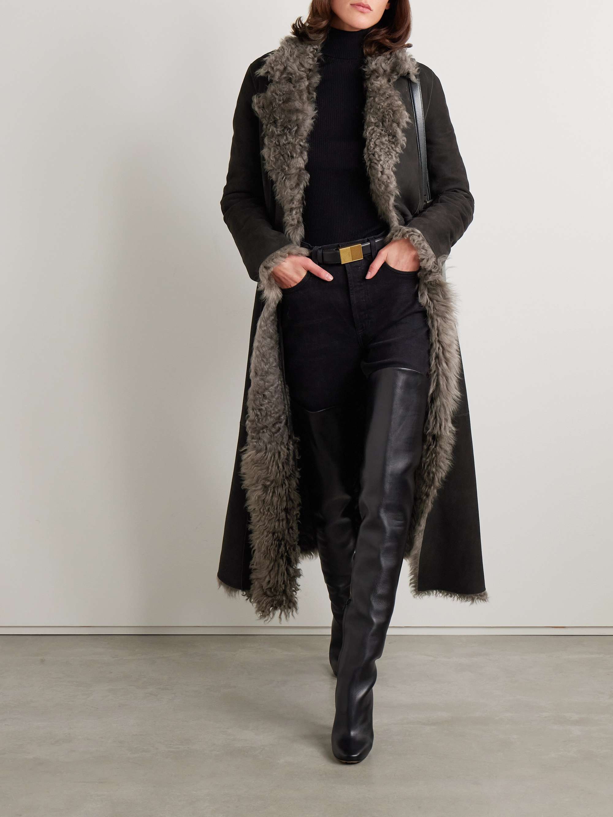 Joni reversible shearling coat view