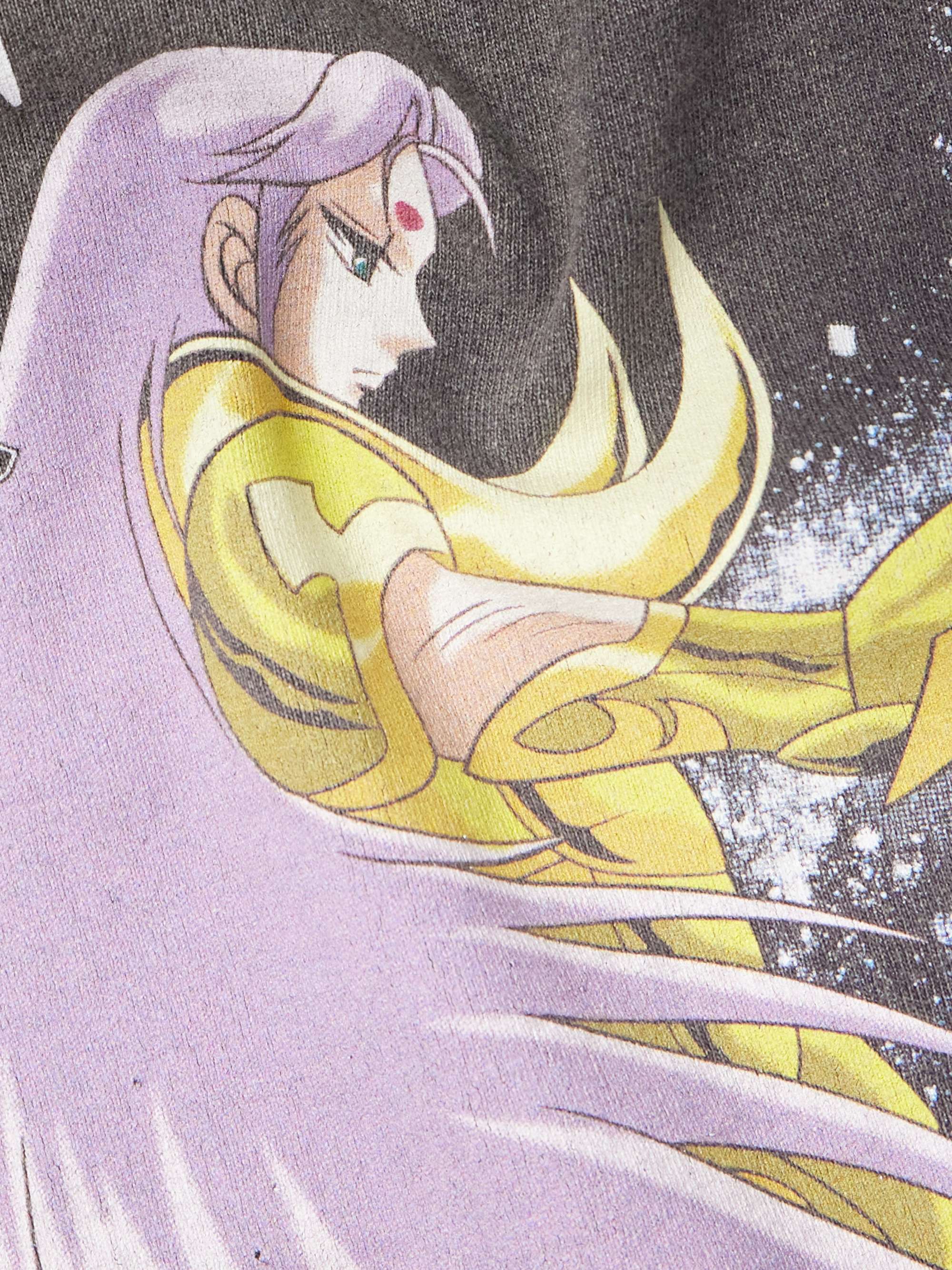 + Saint Seiya Printed Cotton-Jersey T-Shirt view