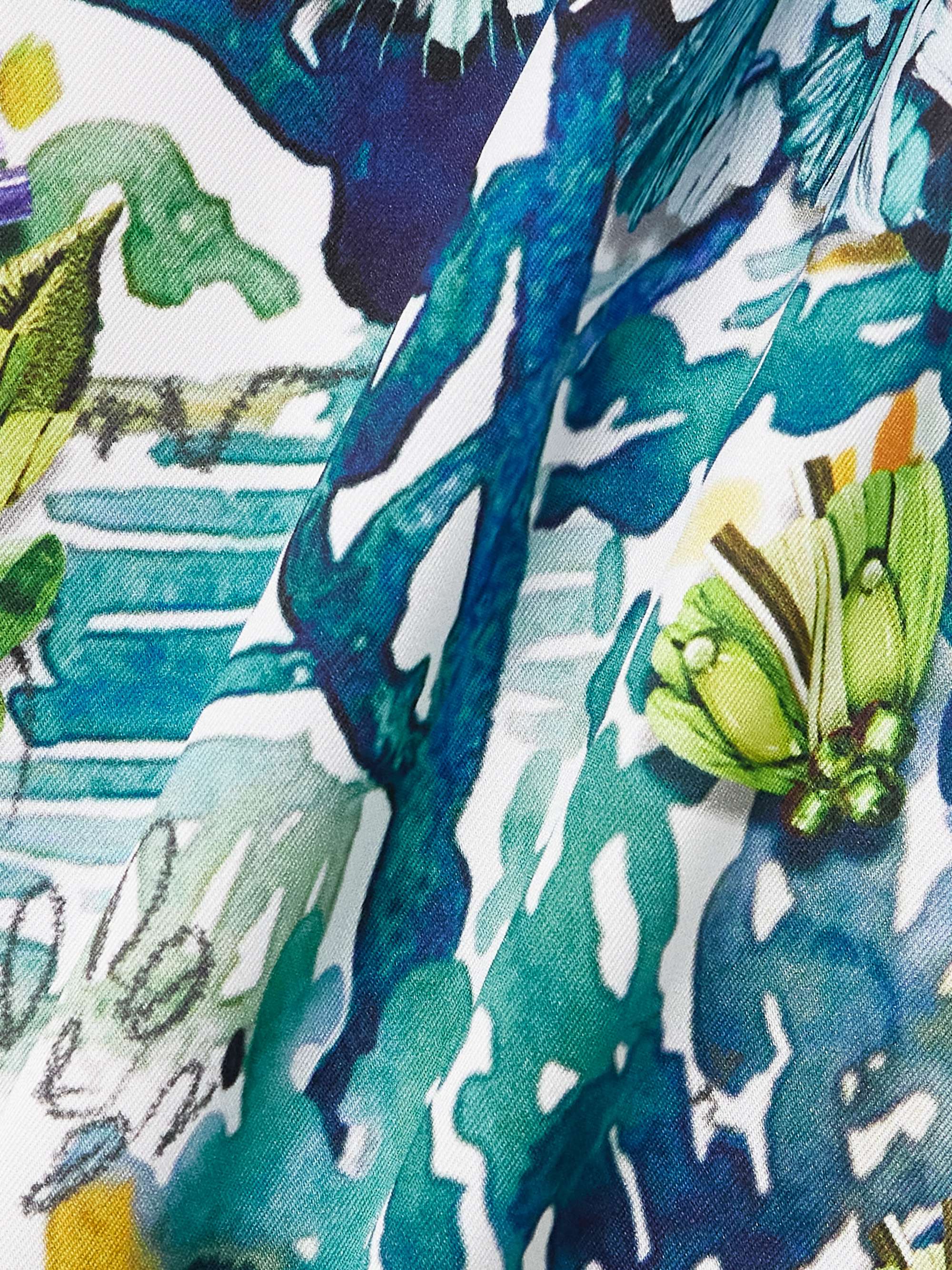 Vero printed twill shirt view