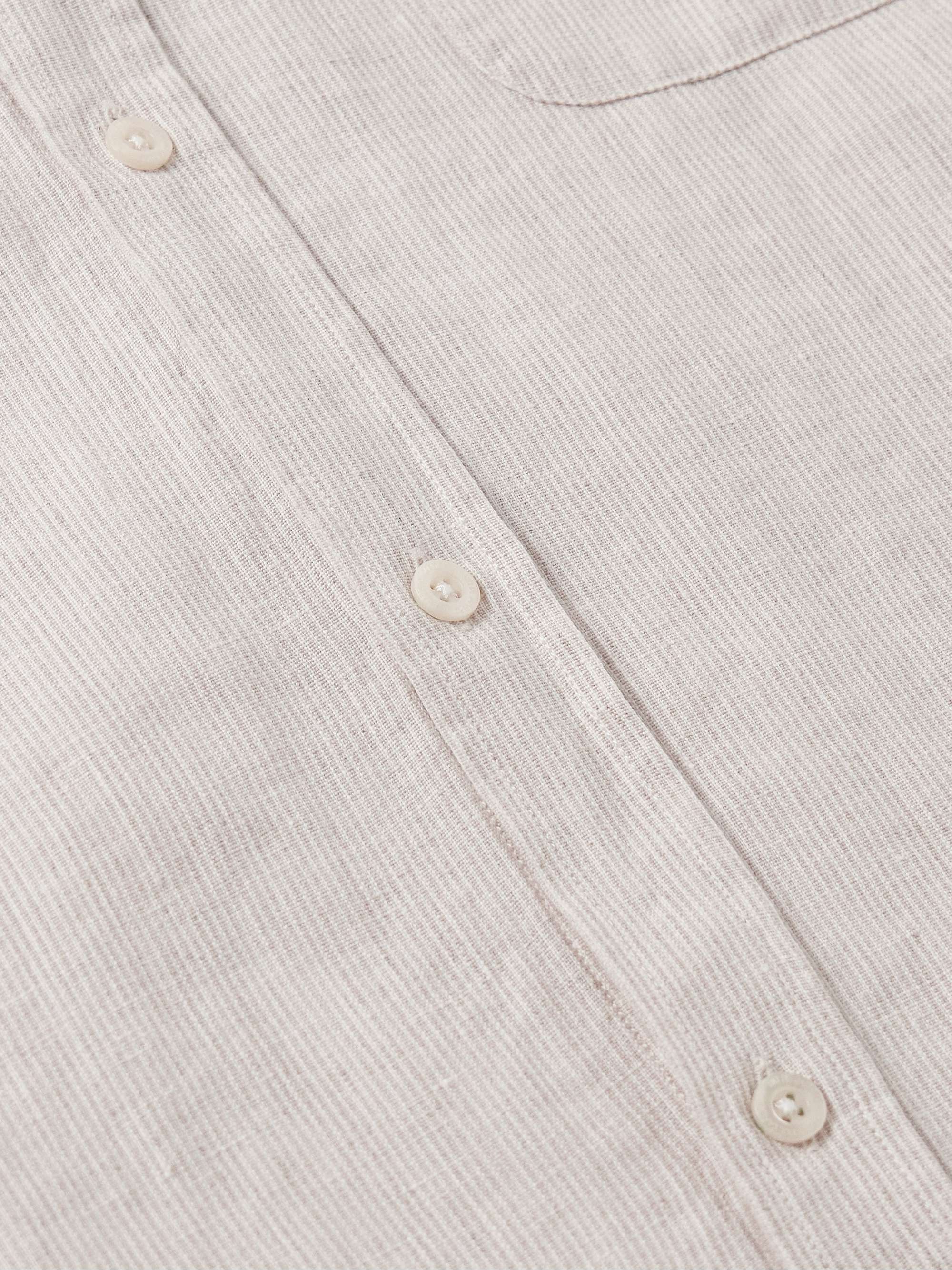 Telles Slim-Fit Striped Linen Shirt view