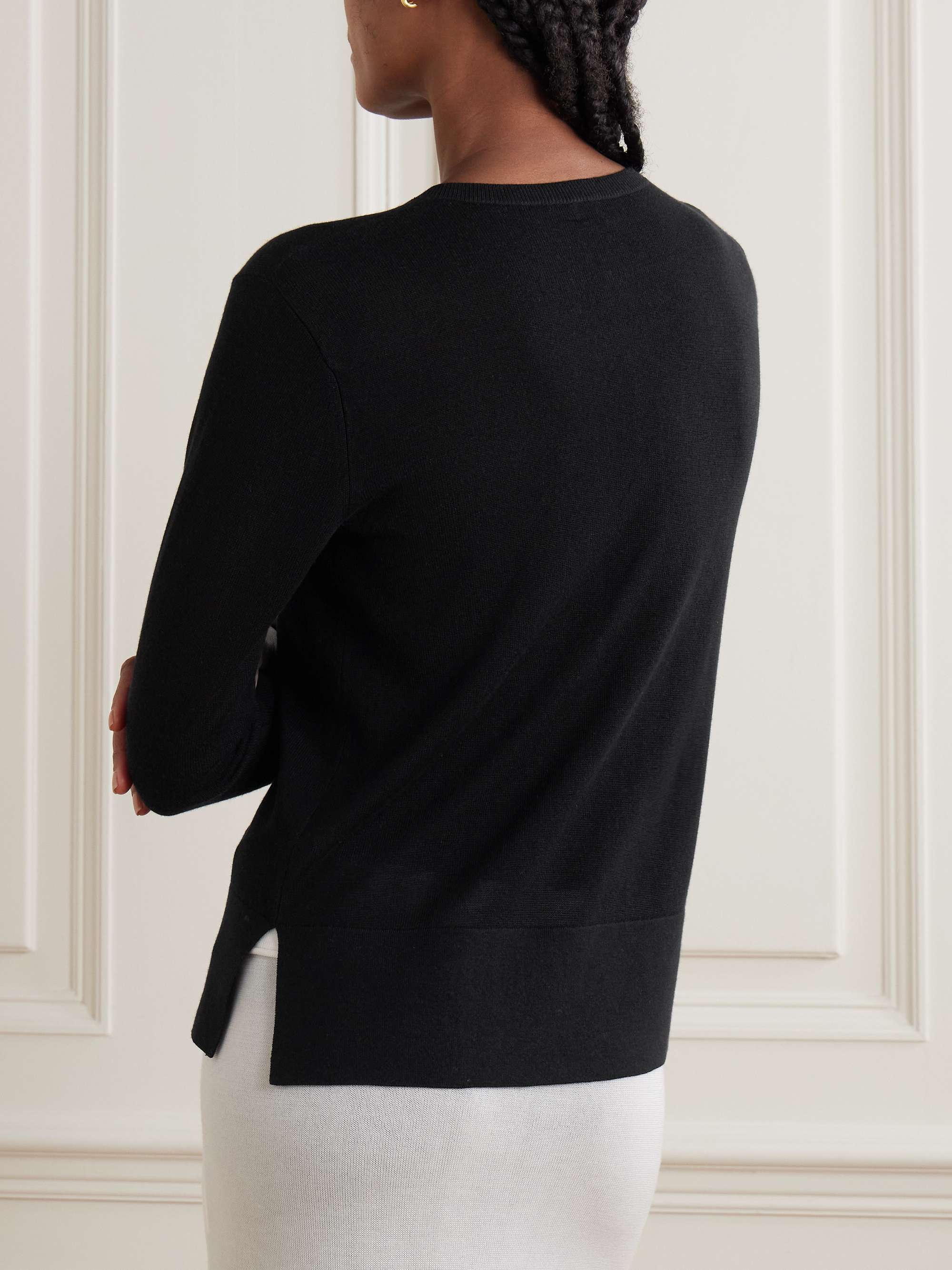 Lyocell-blend cardigan view