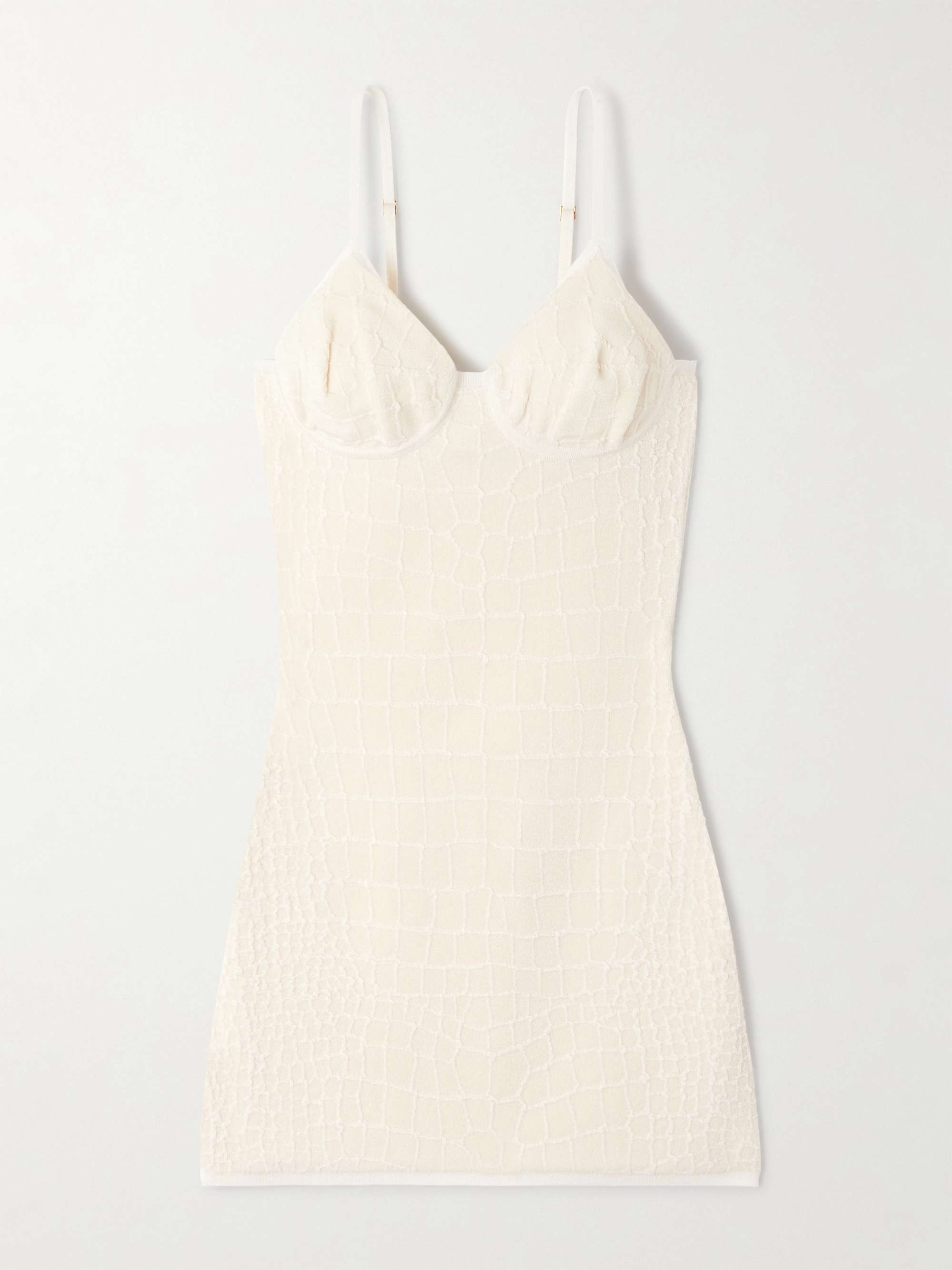 Scala jacquard-knit mini dress view