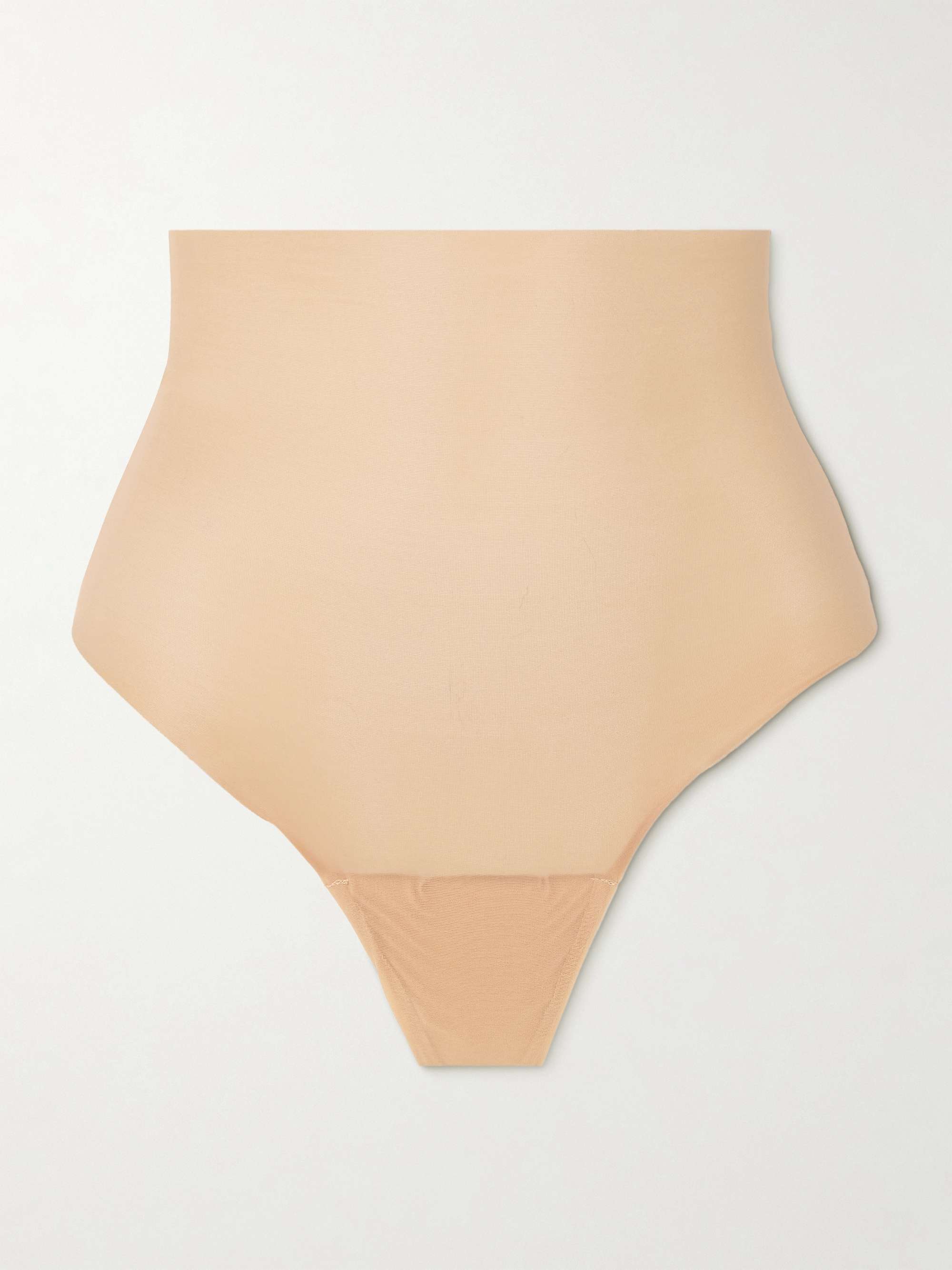 Featherlight Control stretch-jersey thong view