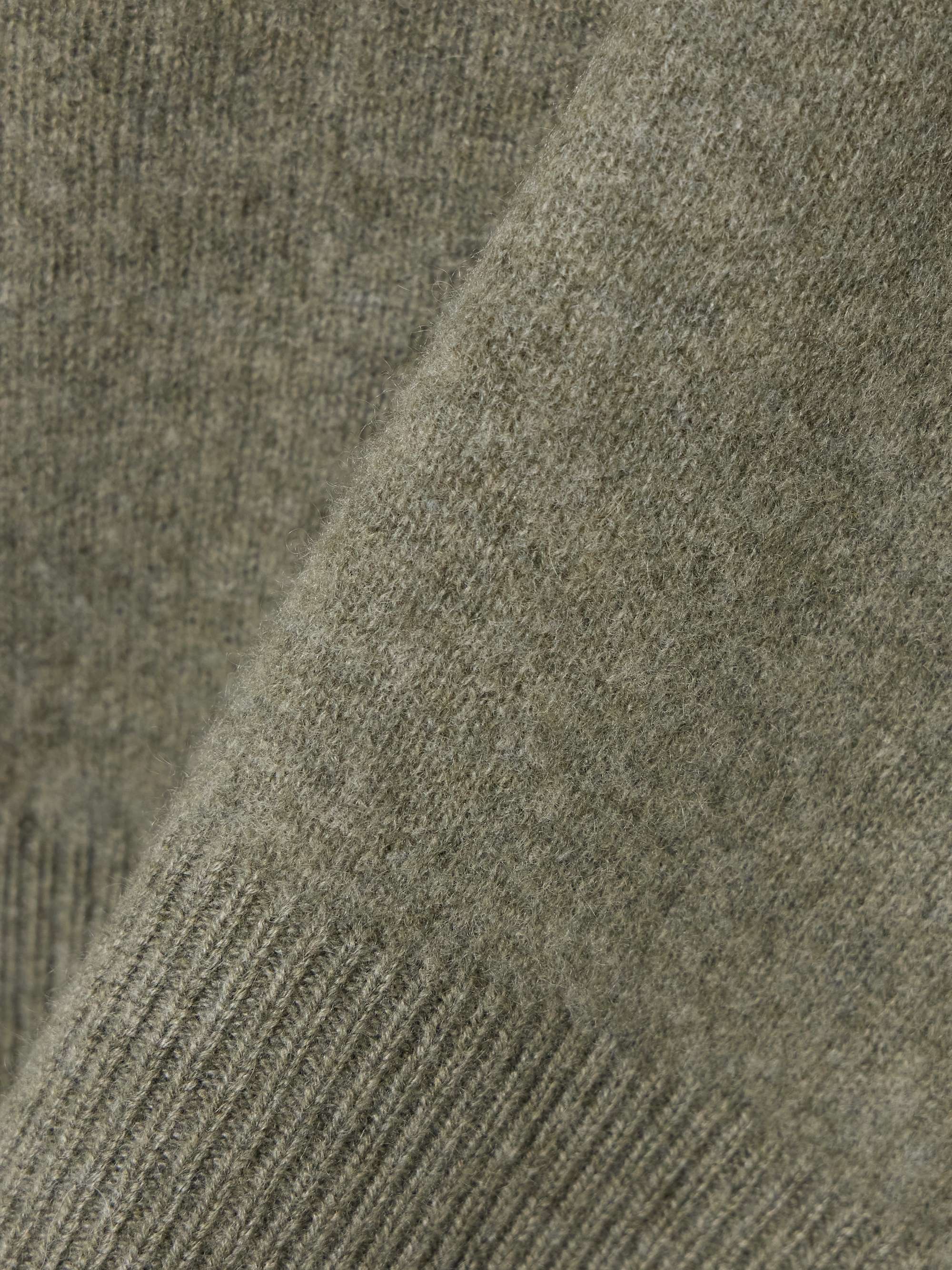 Jacksob brushed organic cashmere sweater view