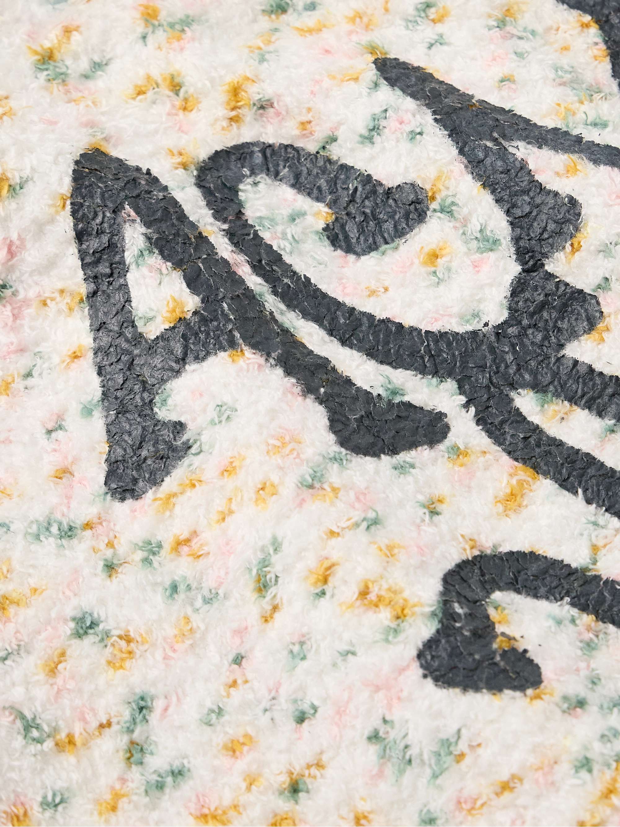 Konfetti Logo-Print Chenille Sweater view