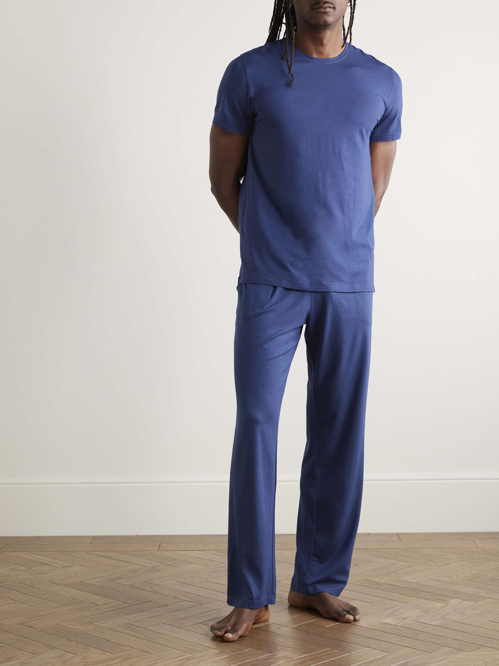Basel Stretch-Micro Modal Jersey Pyjama Trousers view