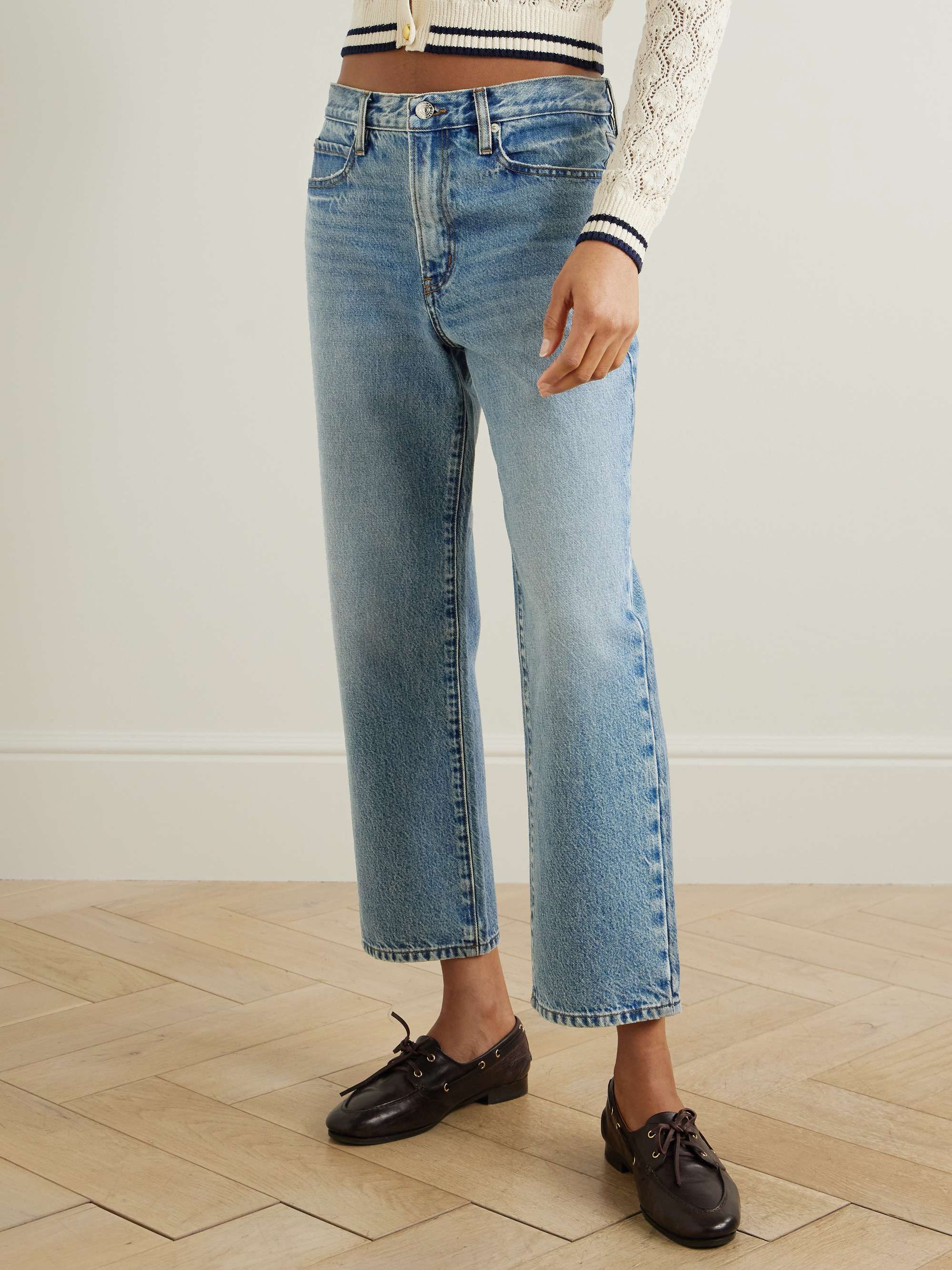 The Hang high-rise straight-leg jeans view