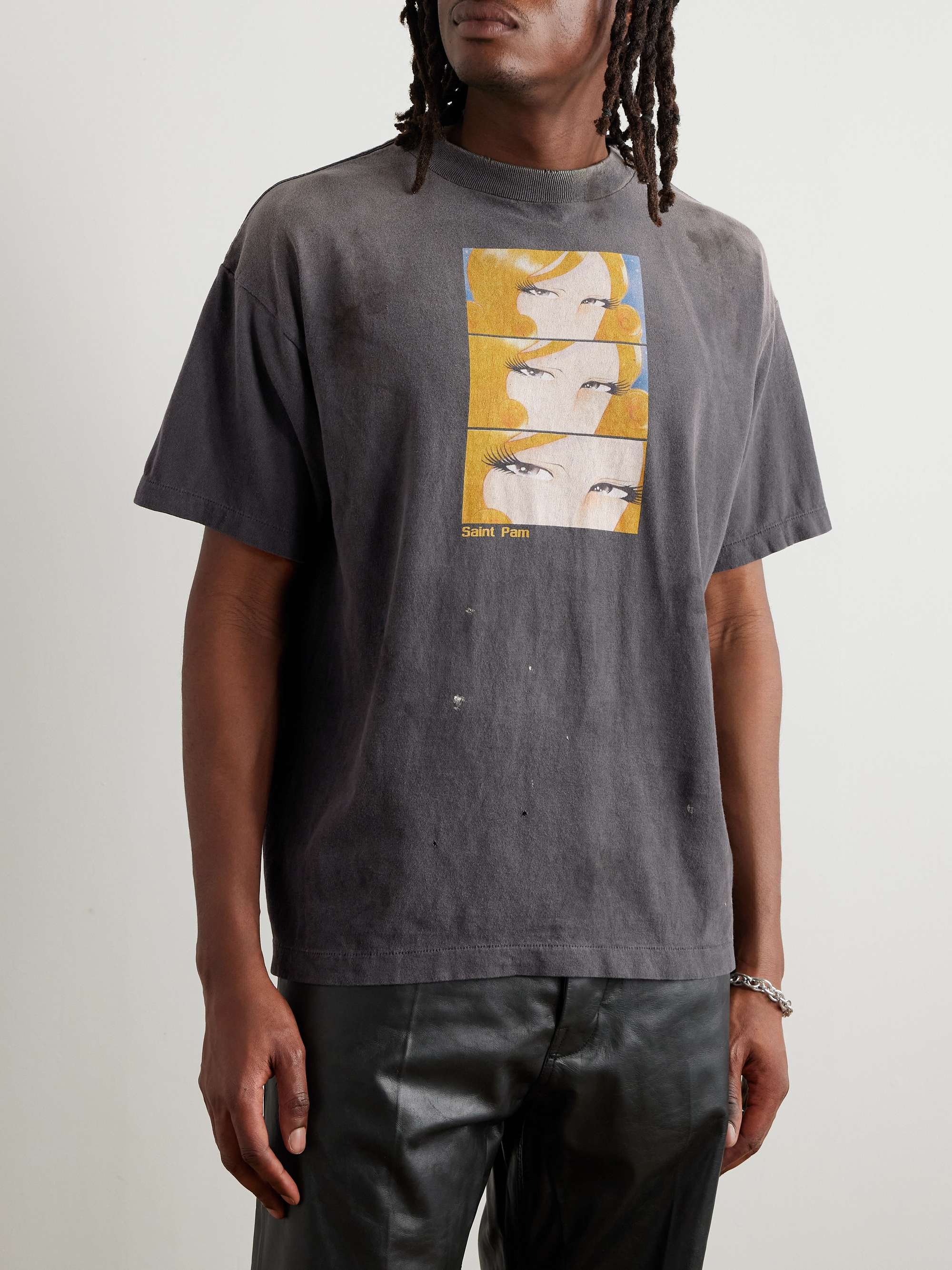 + Pam Printed Cotton-Jersey T-Shirt view