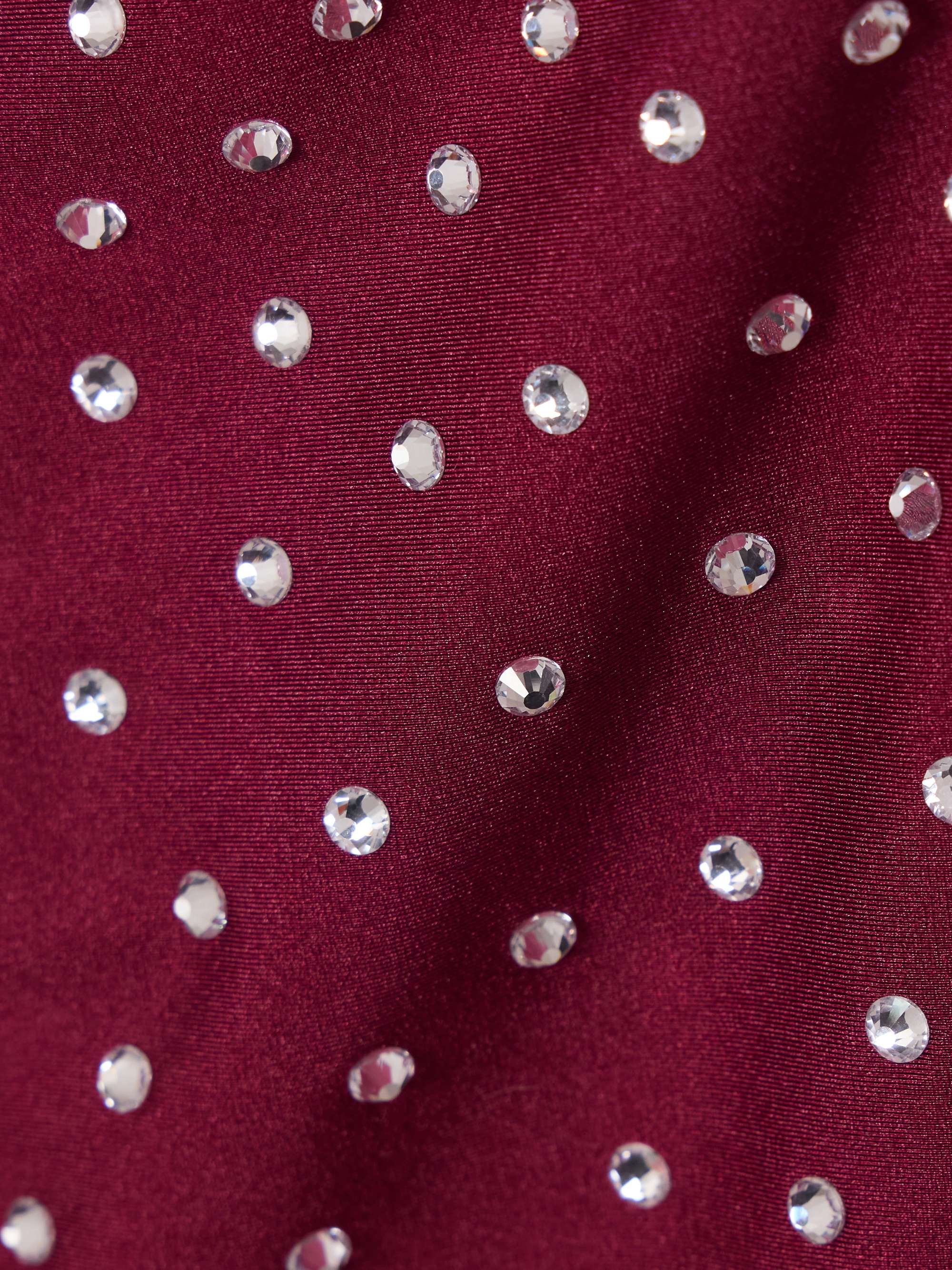 Gem crystal-embellished swimsuit view