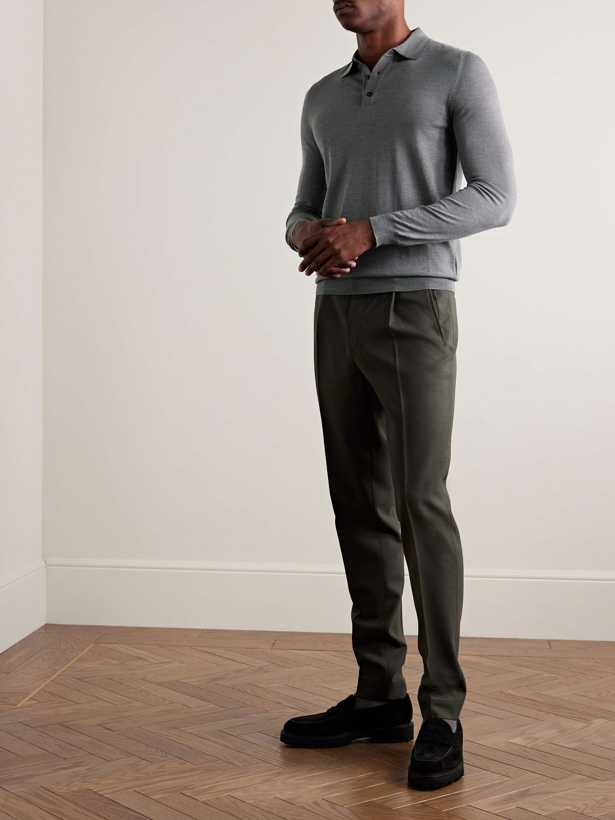 Zanone Flexwool Polo Shirt view