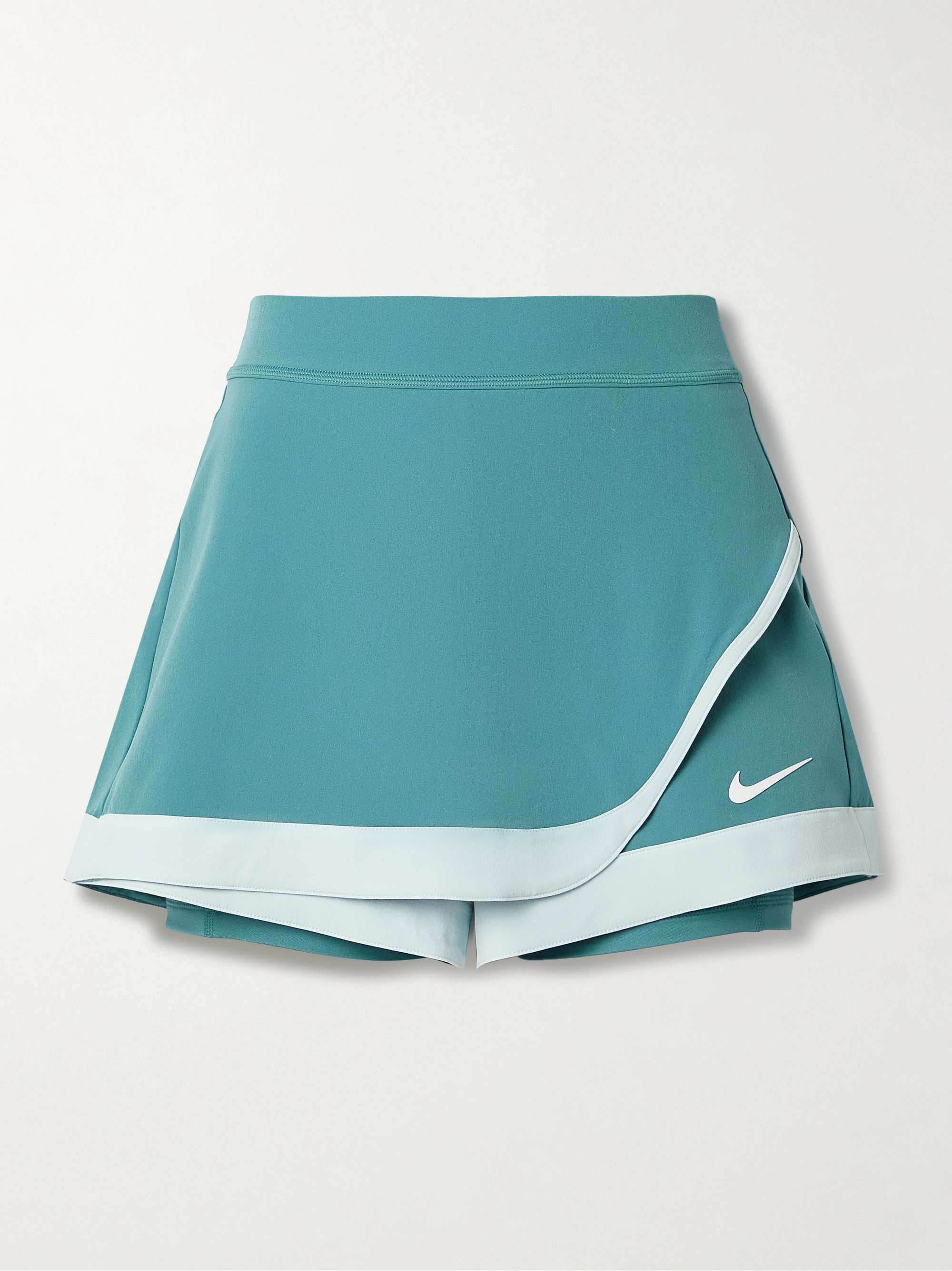 Slam asymmetric Dri-FIT tennis skort view