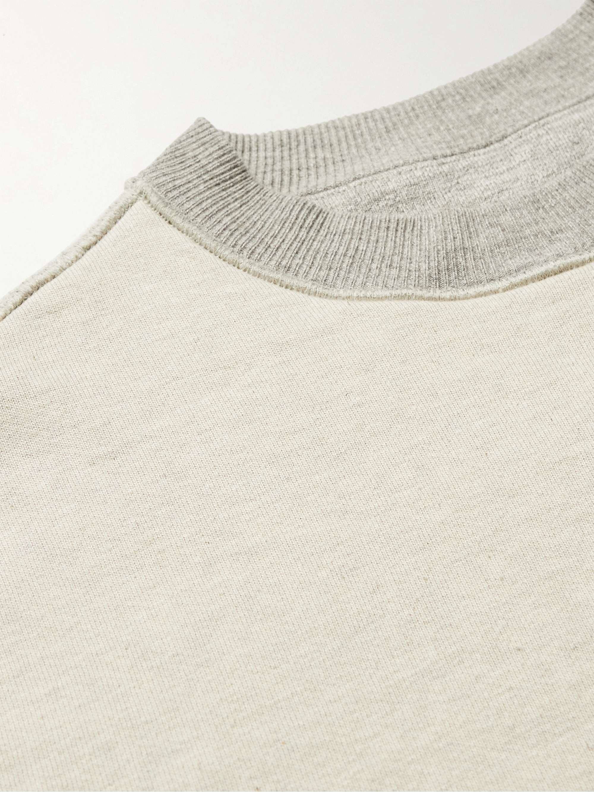 Coneybowy Reversible Printed Cotton-Jersey Sweatshirt view