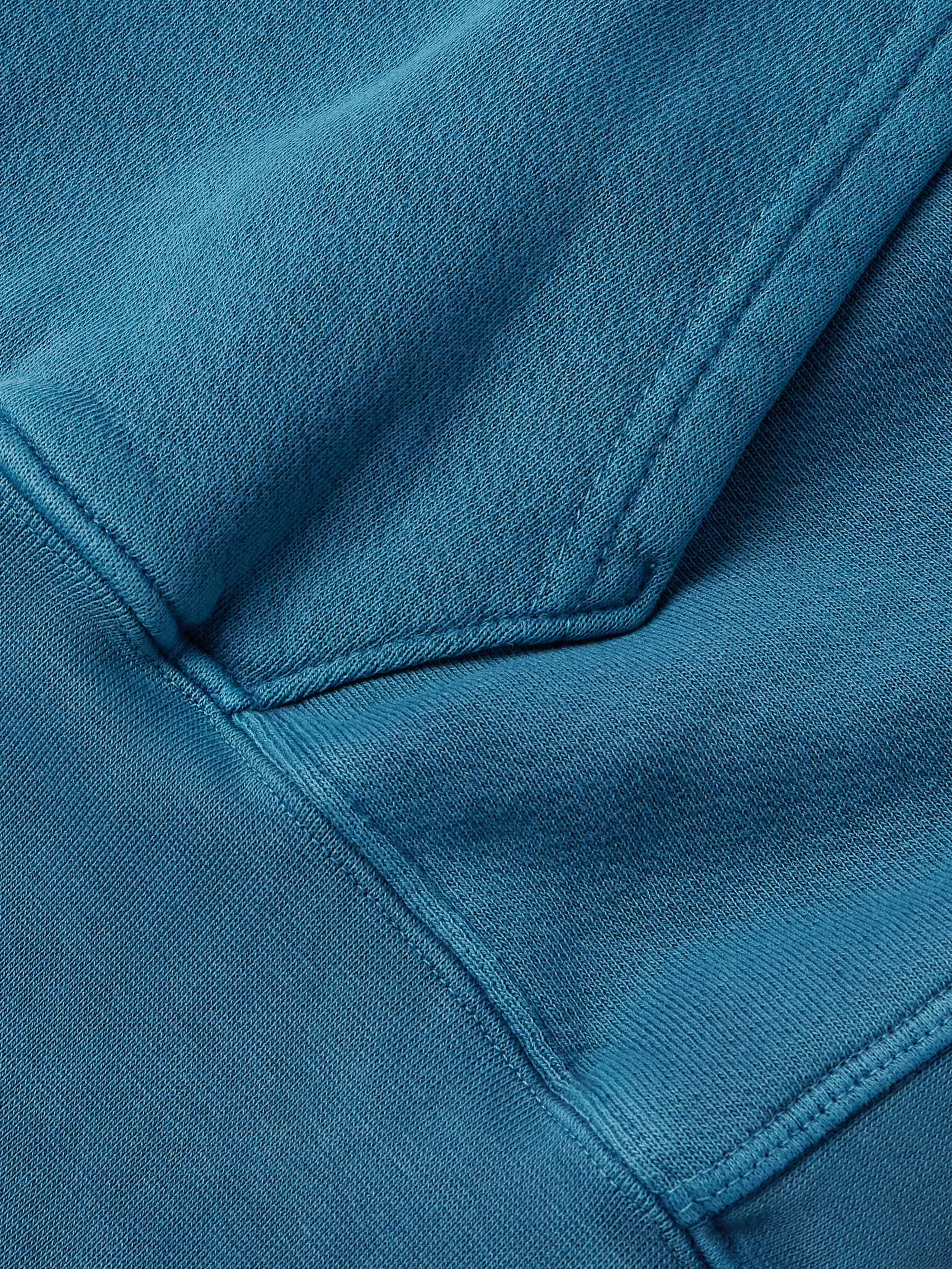 Garment-Dyed Cotton-Jersey Hoodie view