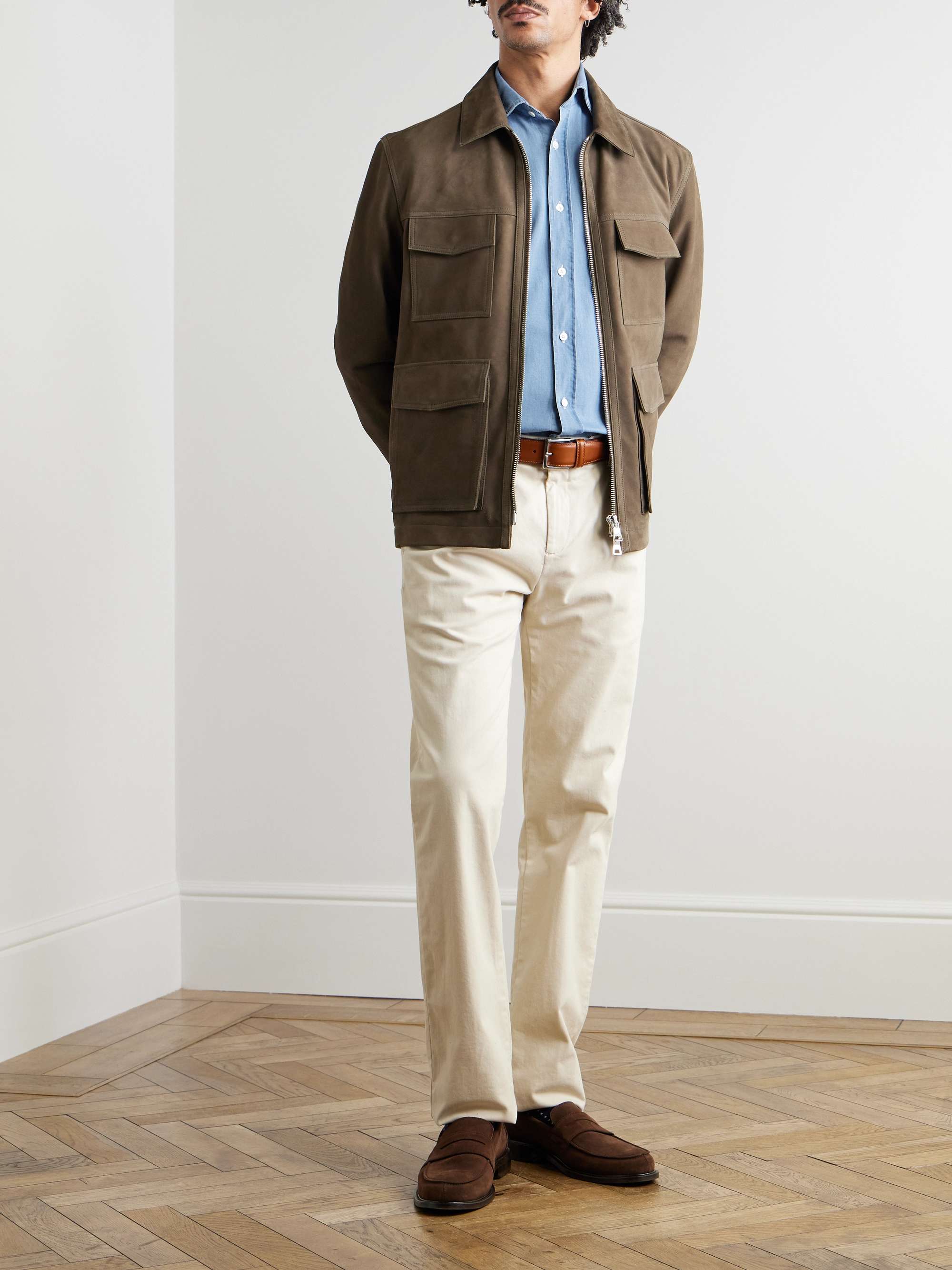 Paul Cotton-Chambray Shirt view