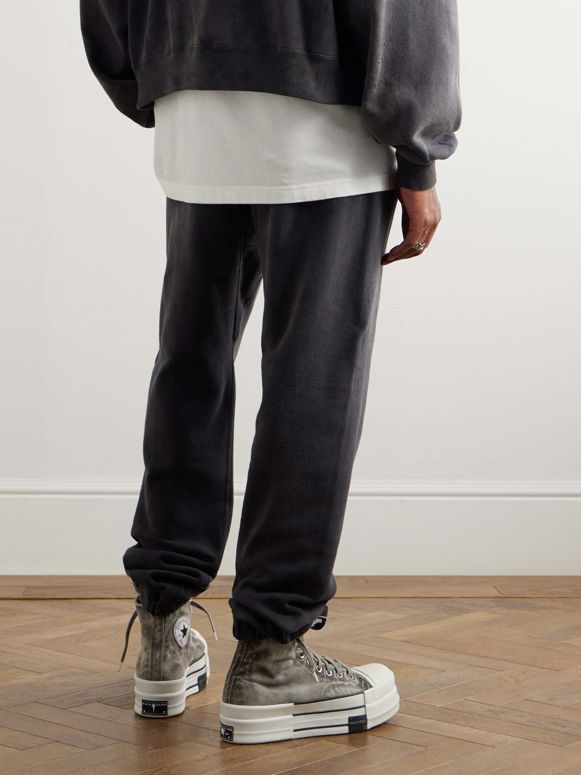 + Denim Tears Logo-Print Cotton-Jersey Sweatpants view