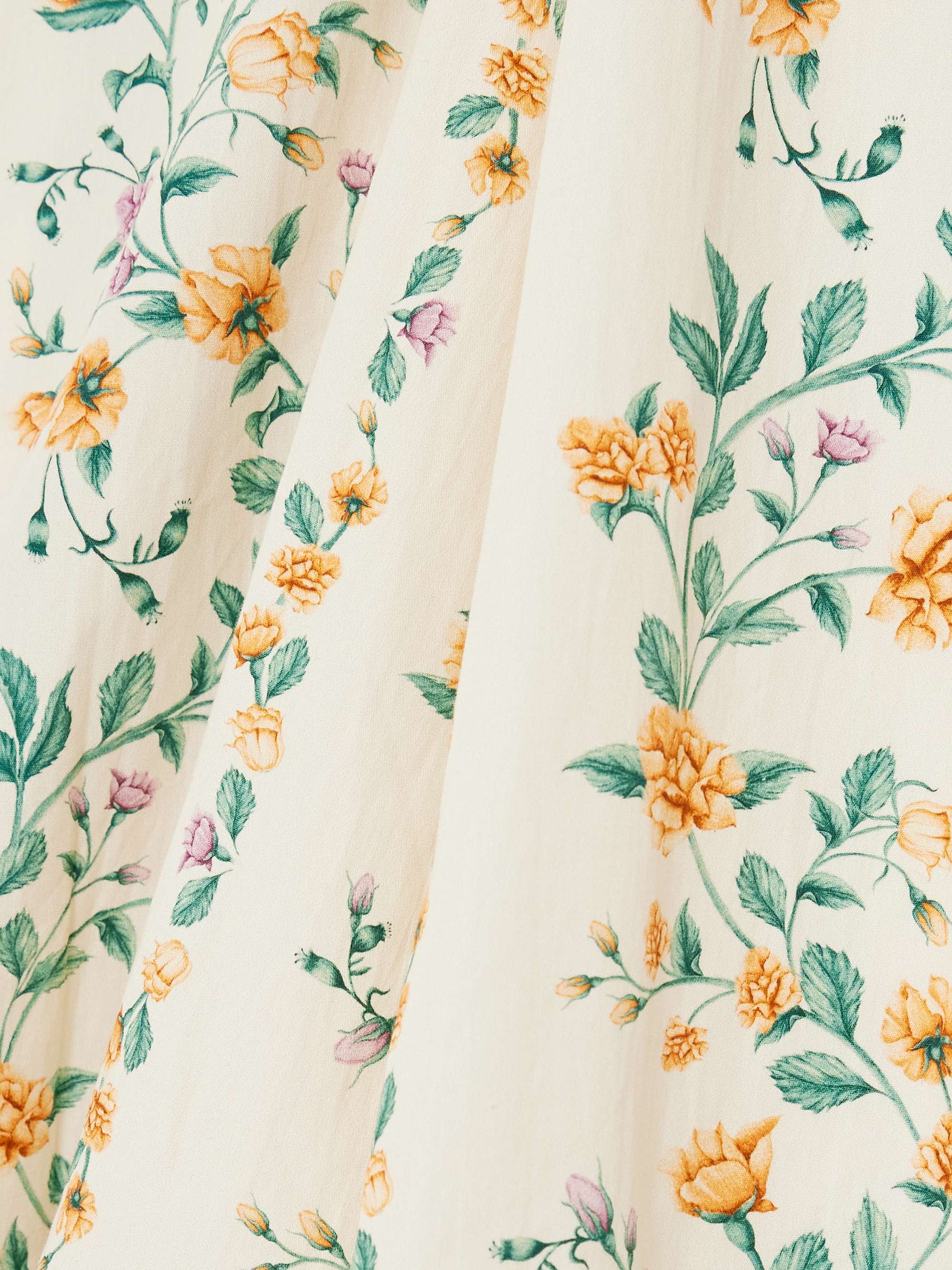 Mati Chinesis floral-print pleated cotton mini dress view