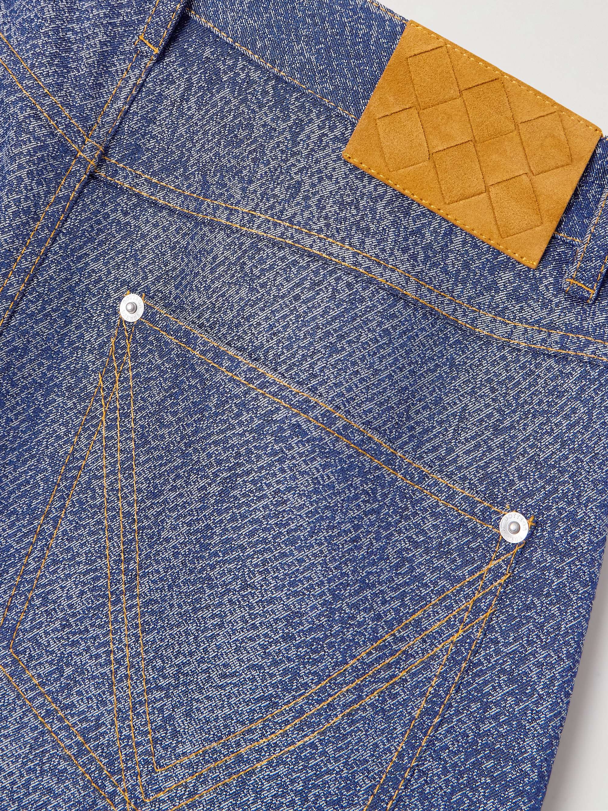 Wool and cotton-blend twill wide-leg pants view