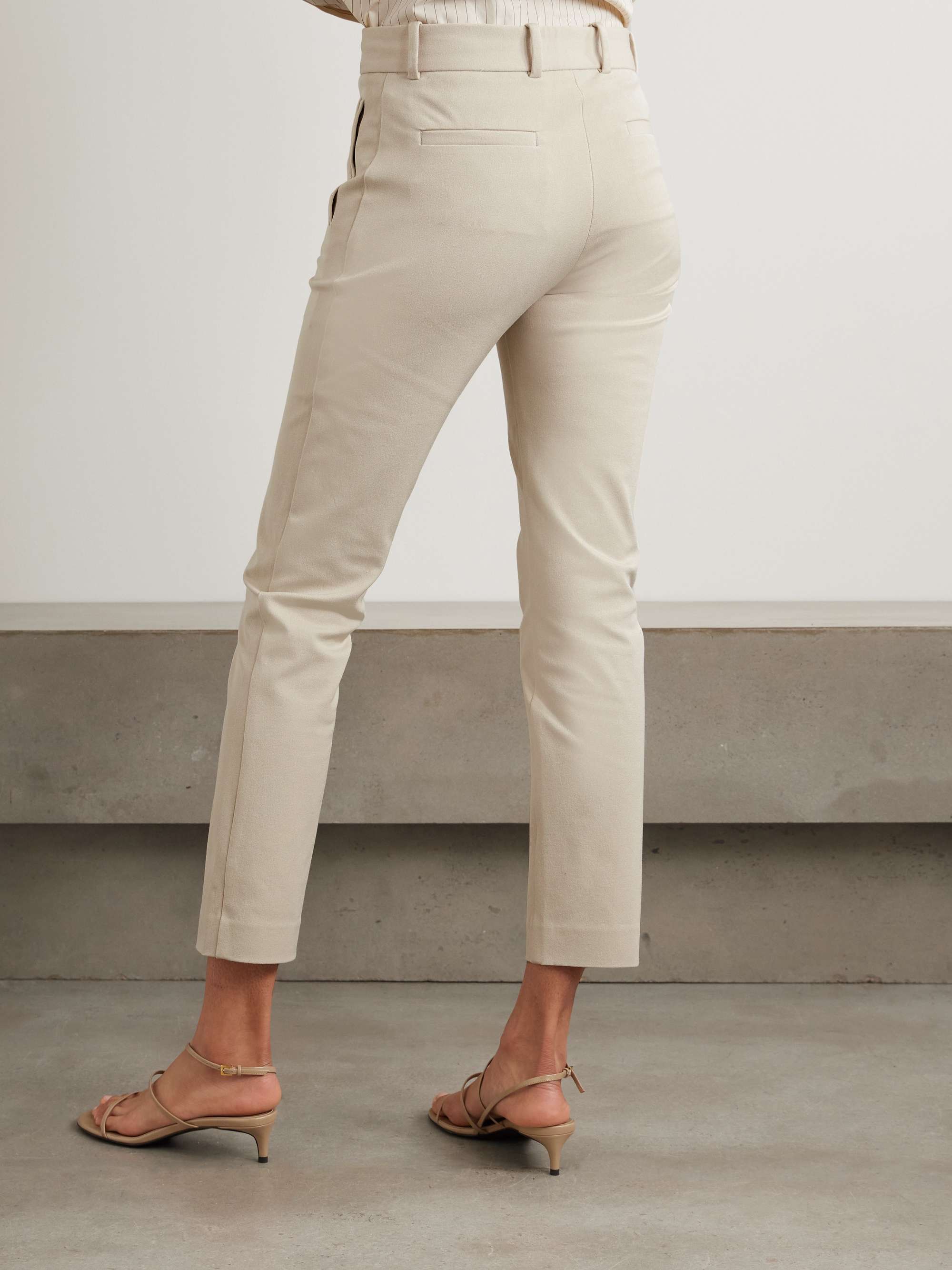 Eliston gabardine tapered pants view
