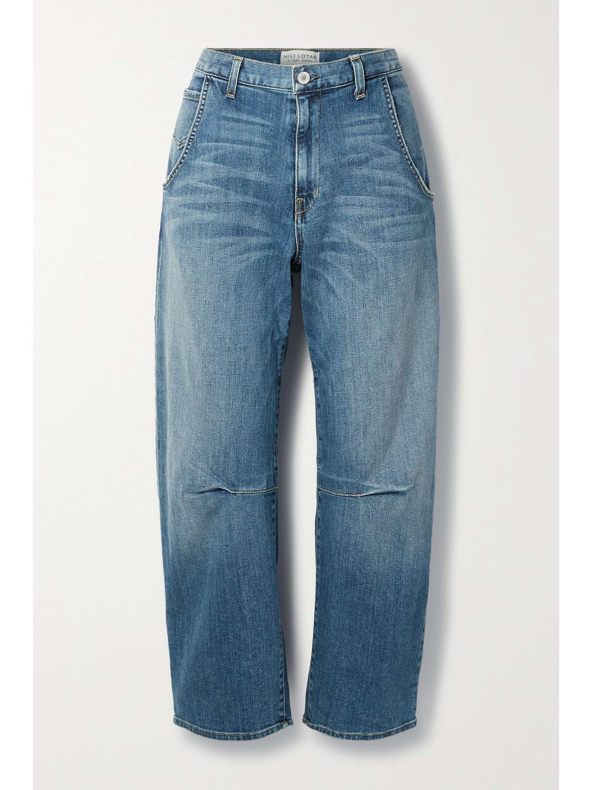 Emerson high-rise tapered jeans view