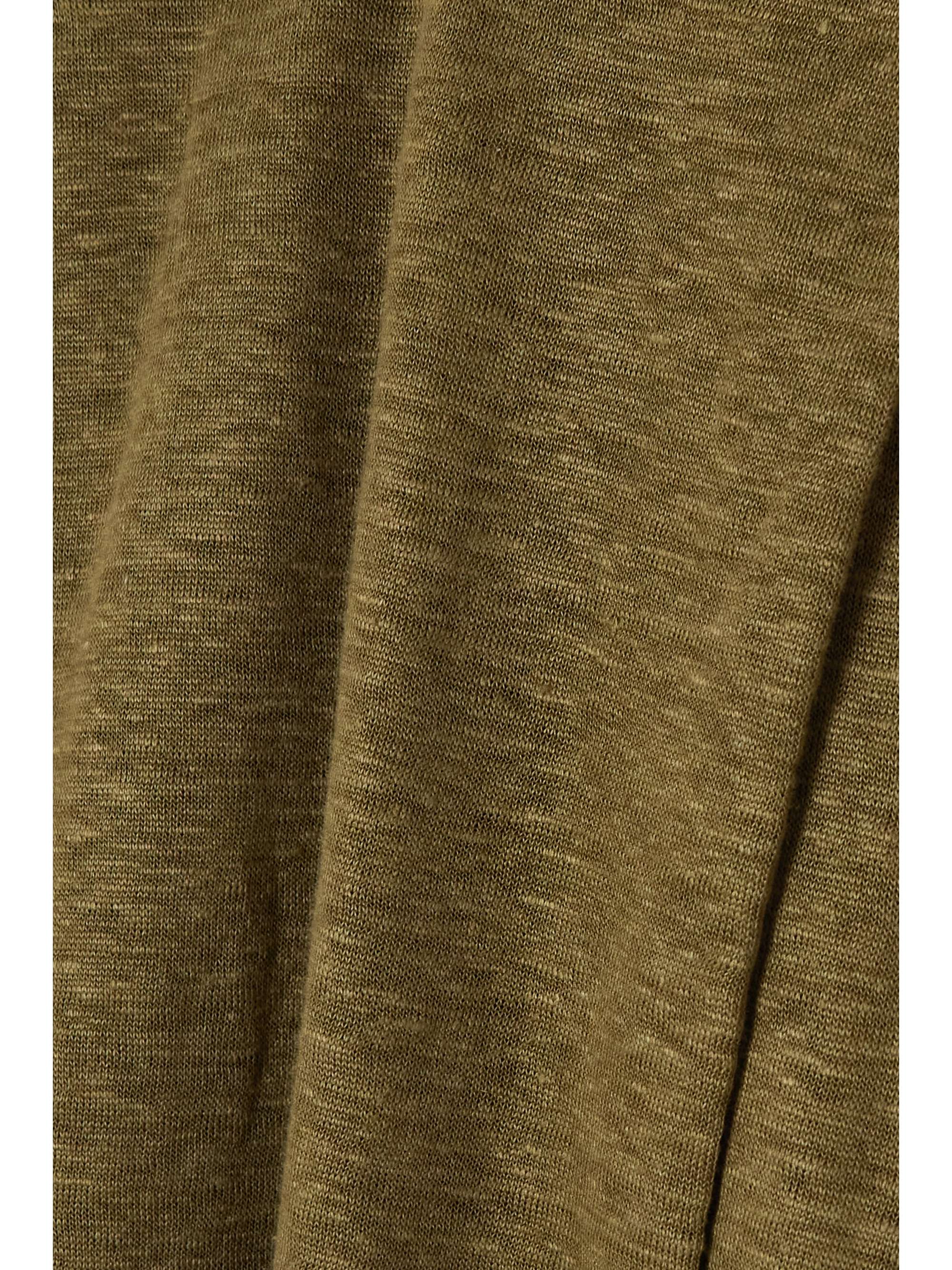 Linen tapered pants view