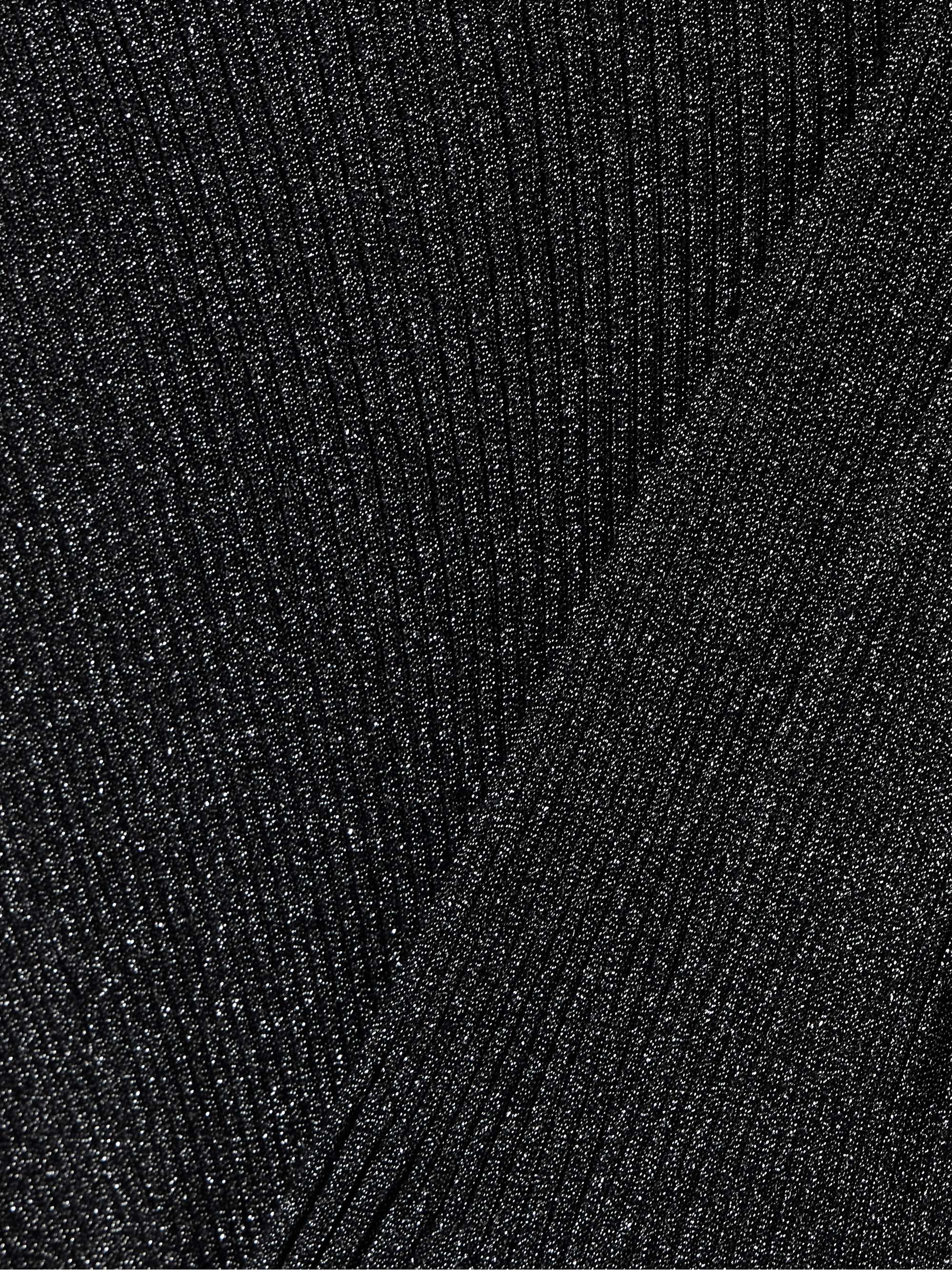 Joni metallic ribbed-knit maxi dress view