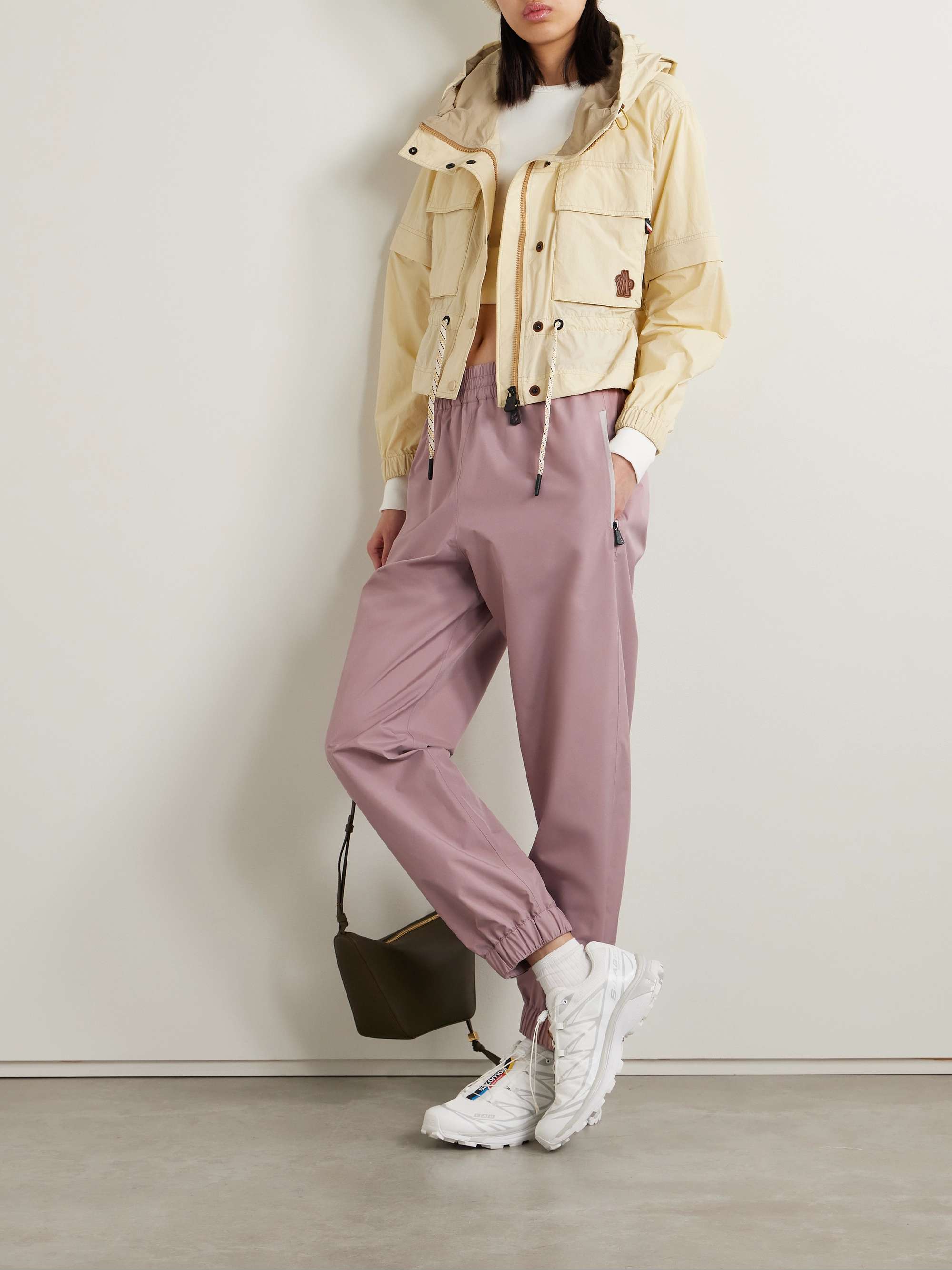 Shell tapered pants view