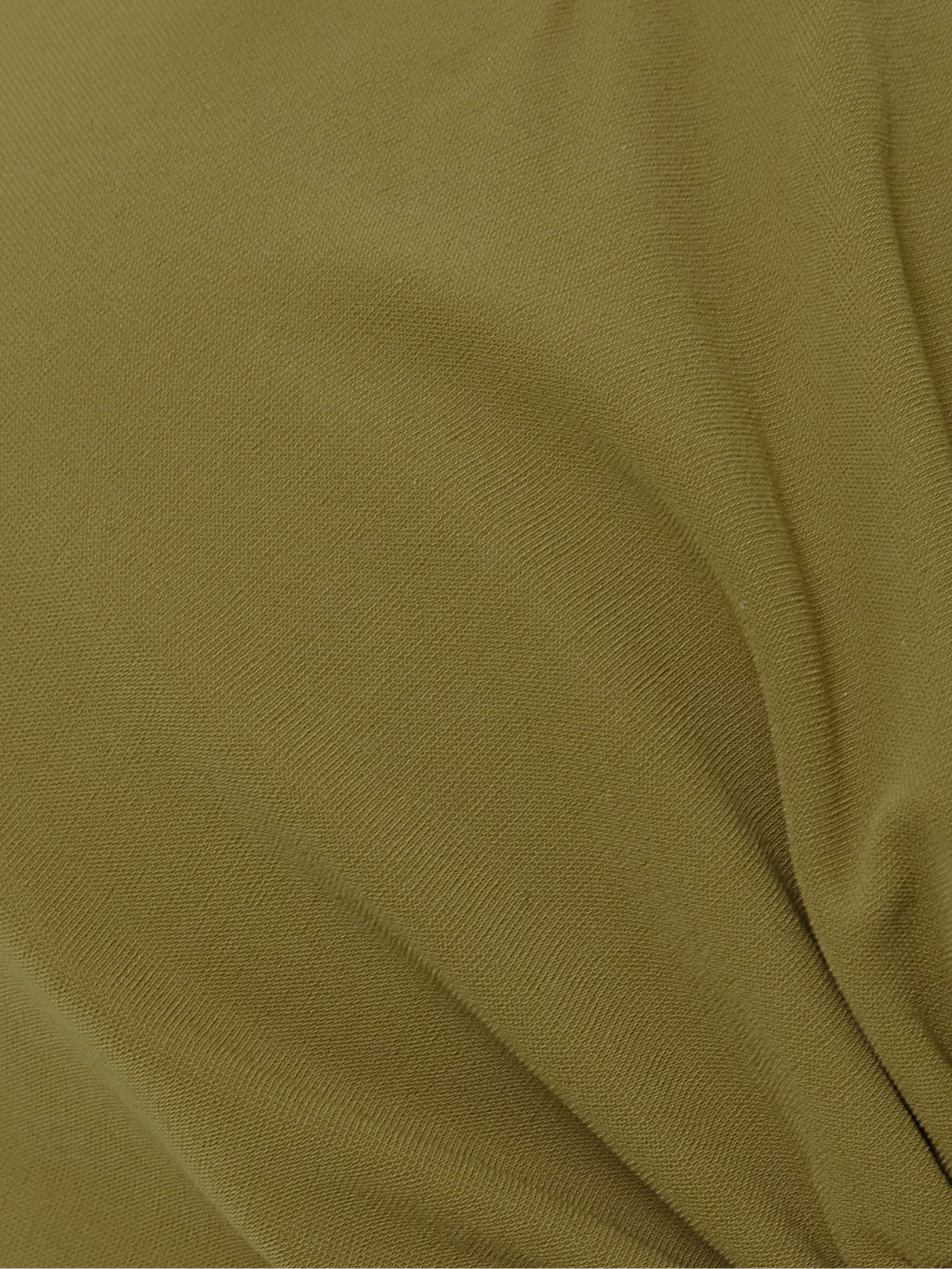 Orbit embellished ruched bikini top view