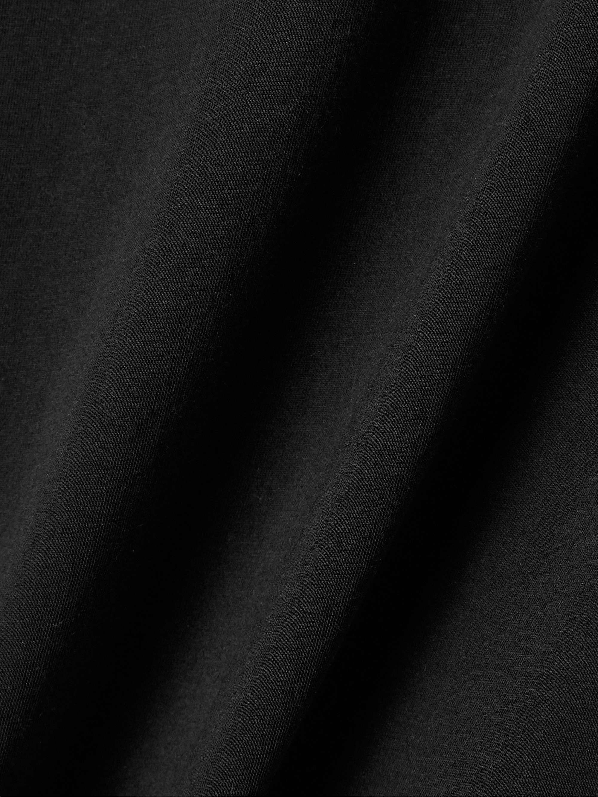 Carmine organic Pima cotton-jersey nightdress view