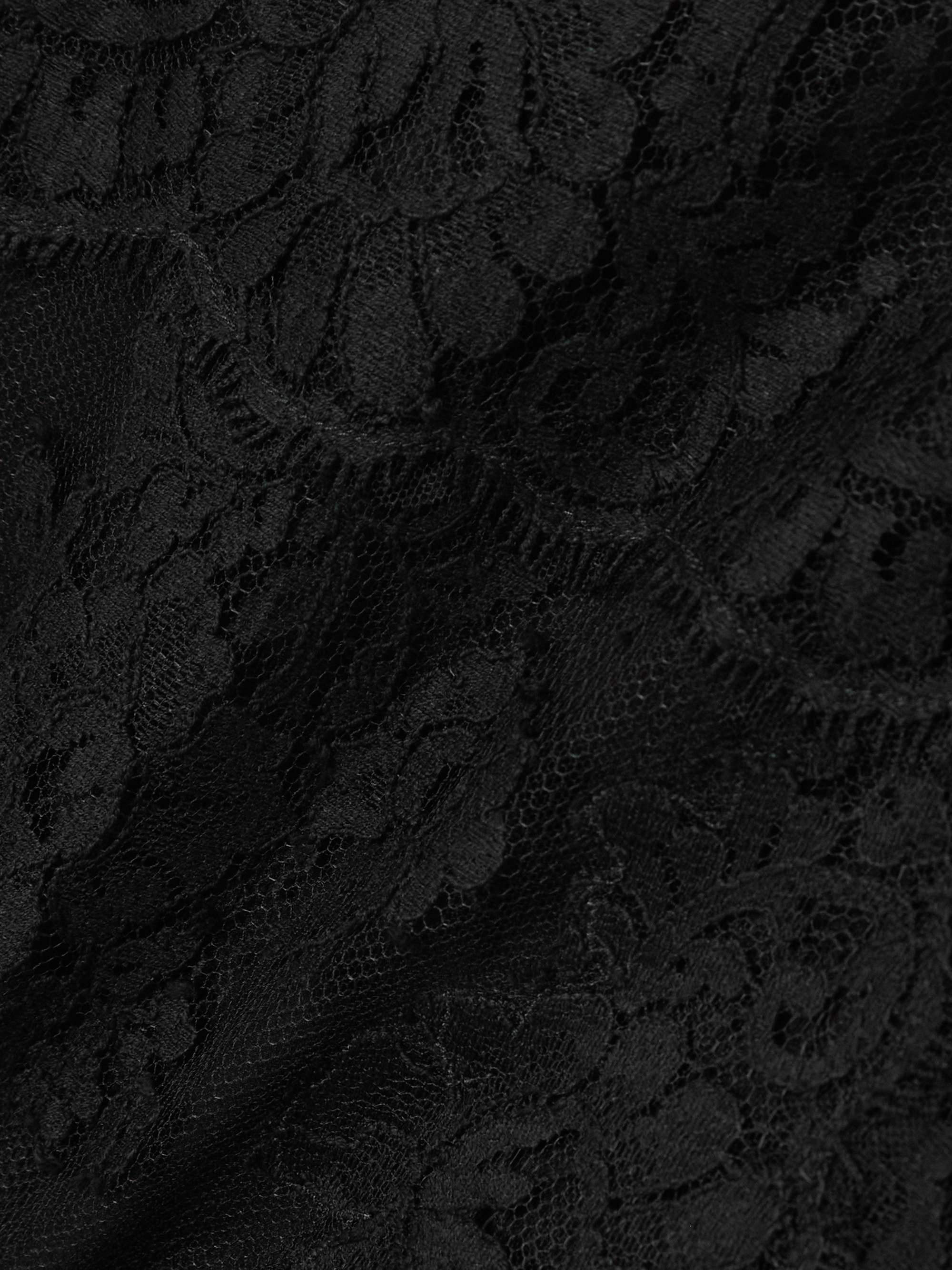 Chantilly lace midi dress view
