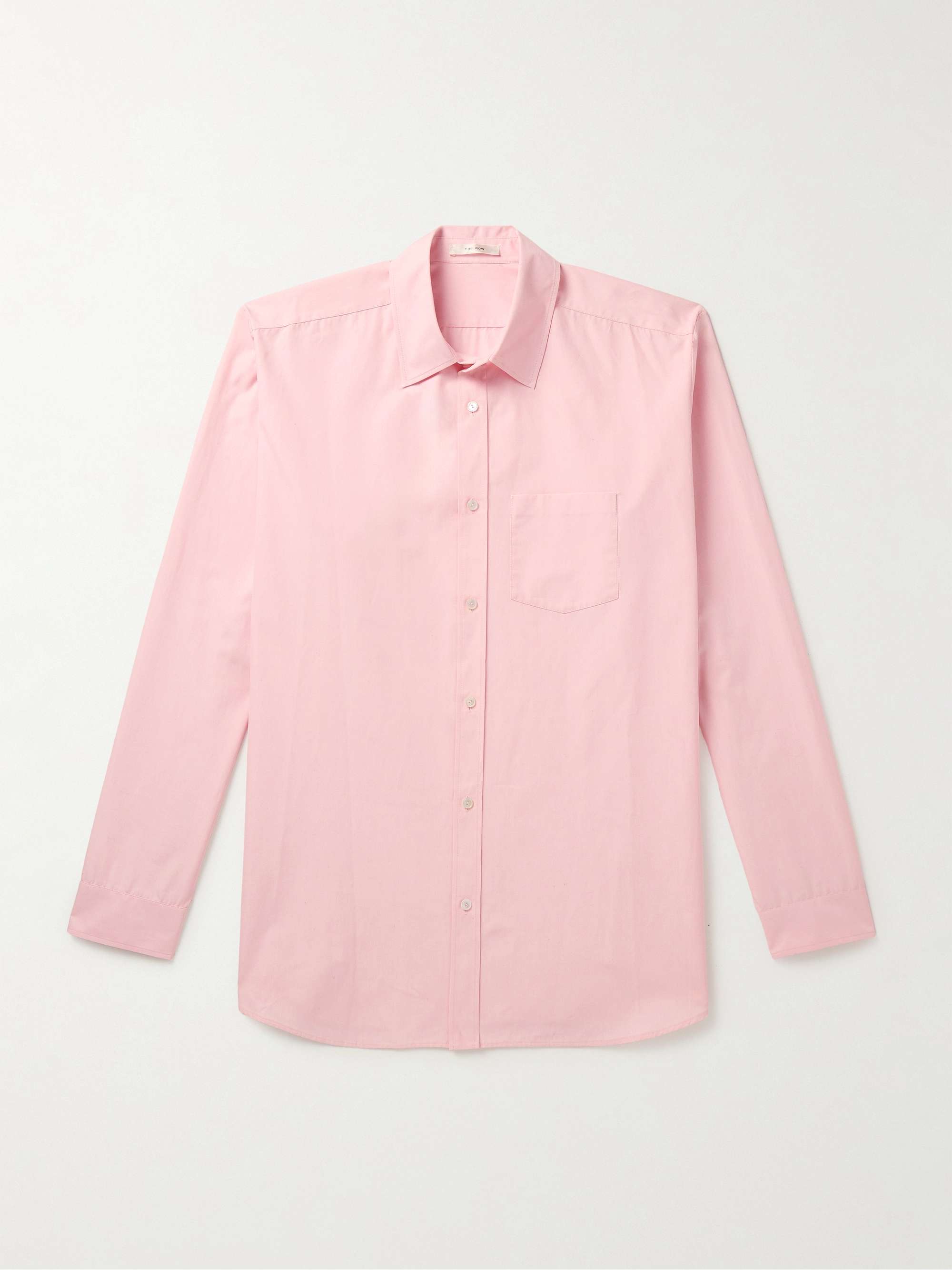 Ezra End-On-End Cotton Shirt view
