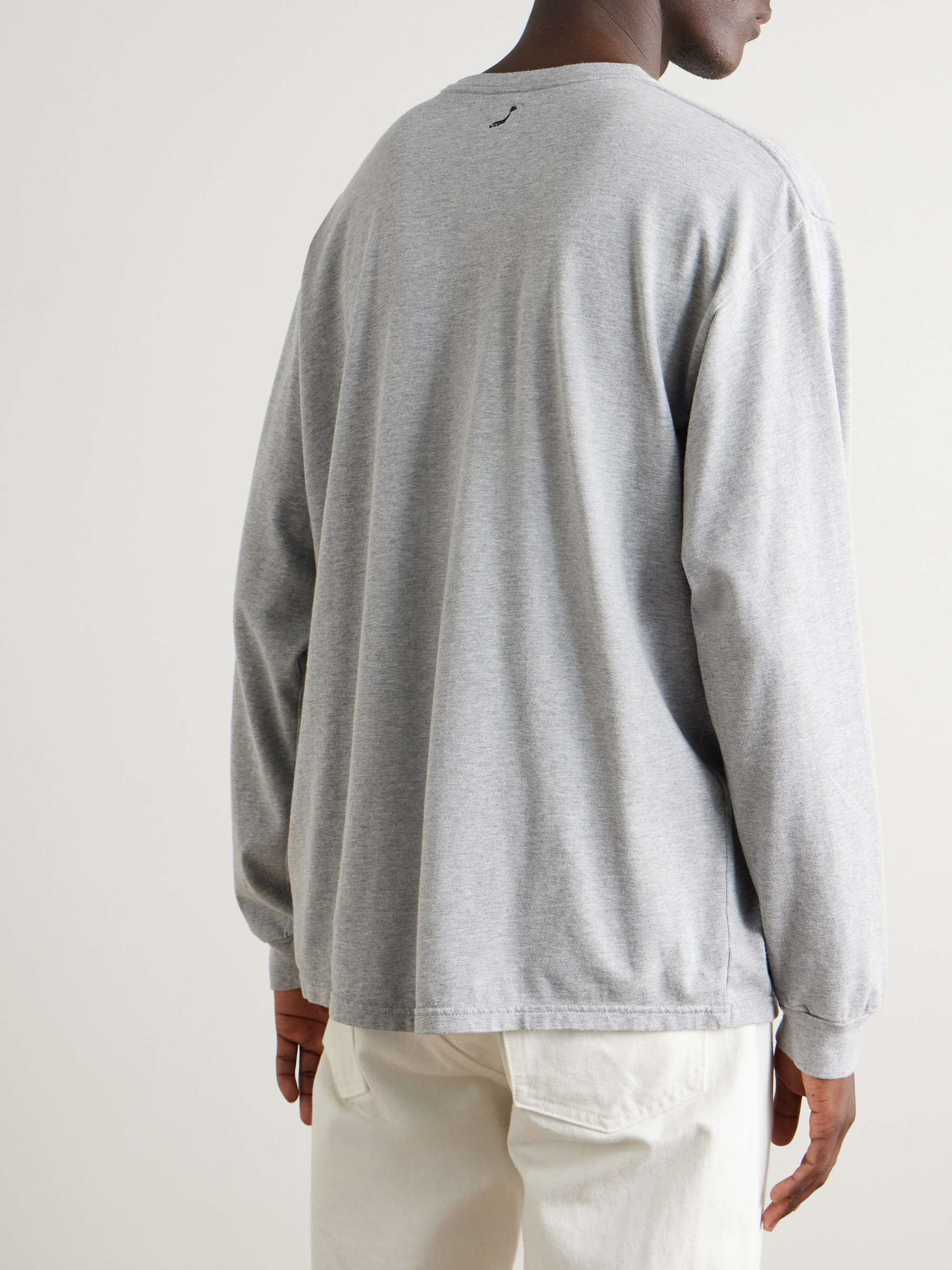 Cotton-Blend Jersey T-Shirt view